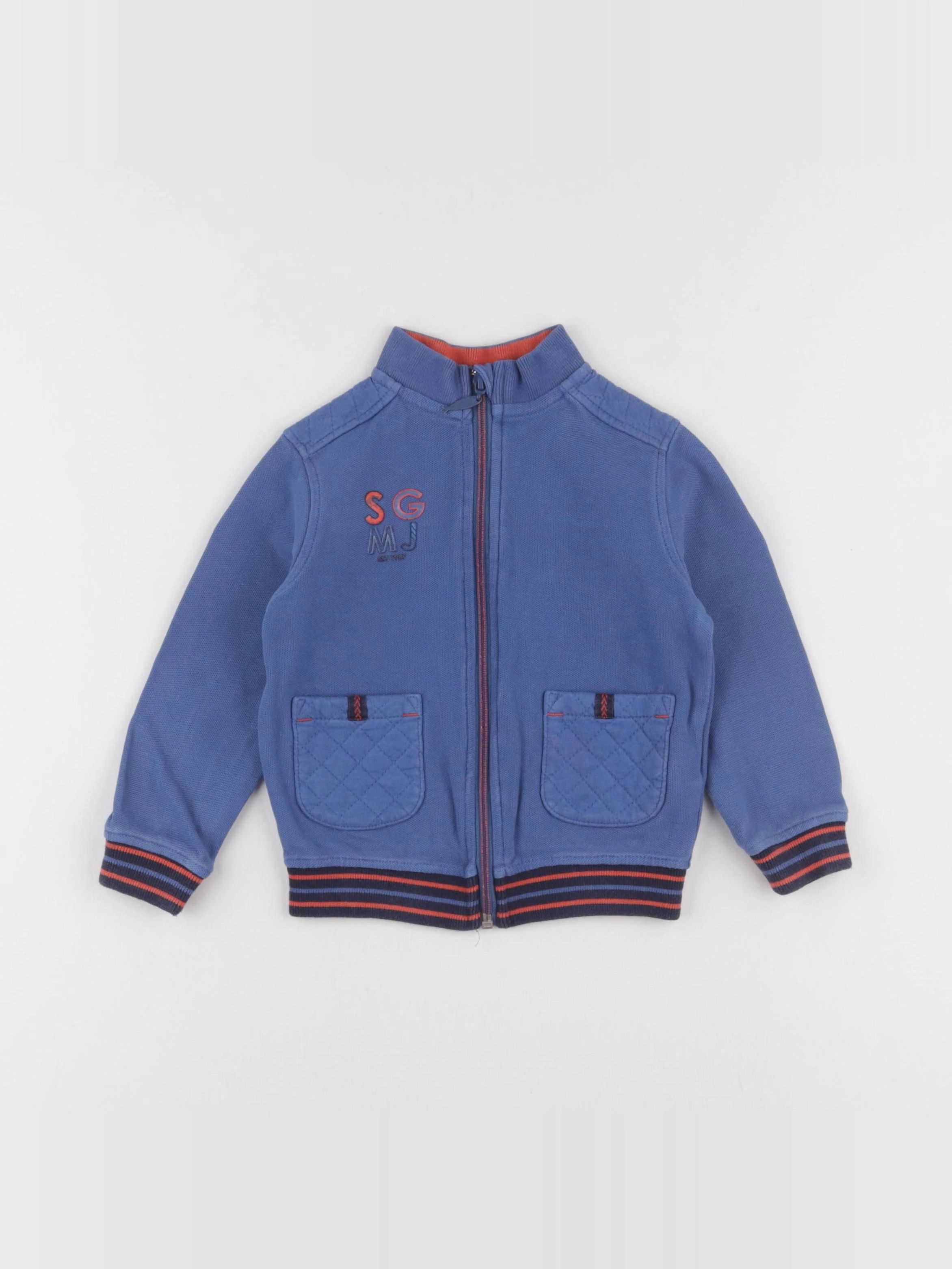 Sergent Major - sweat bleu - 2 ans