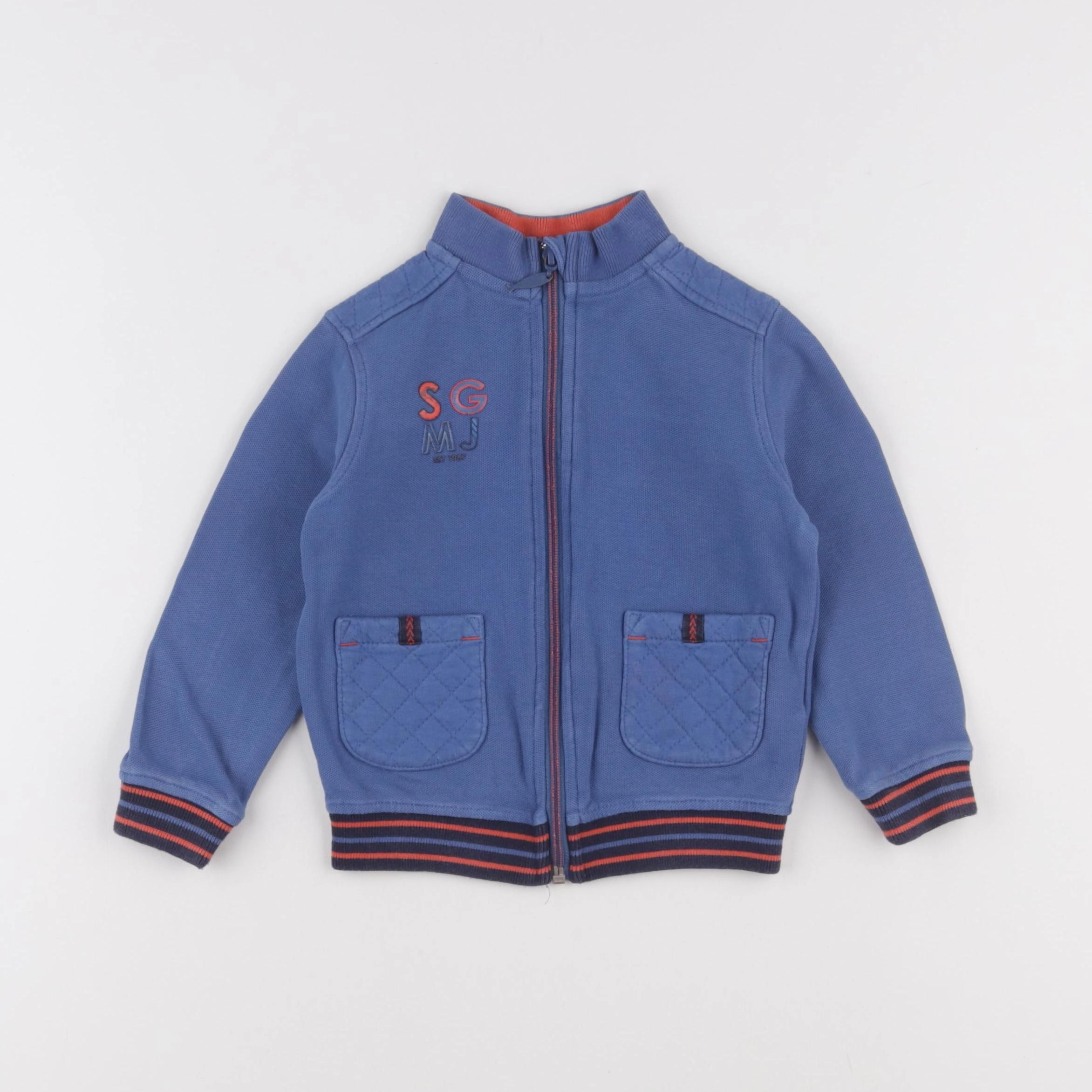 Sergent Major - sweat bleu - 2 ans