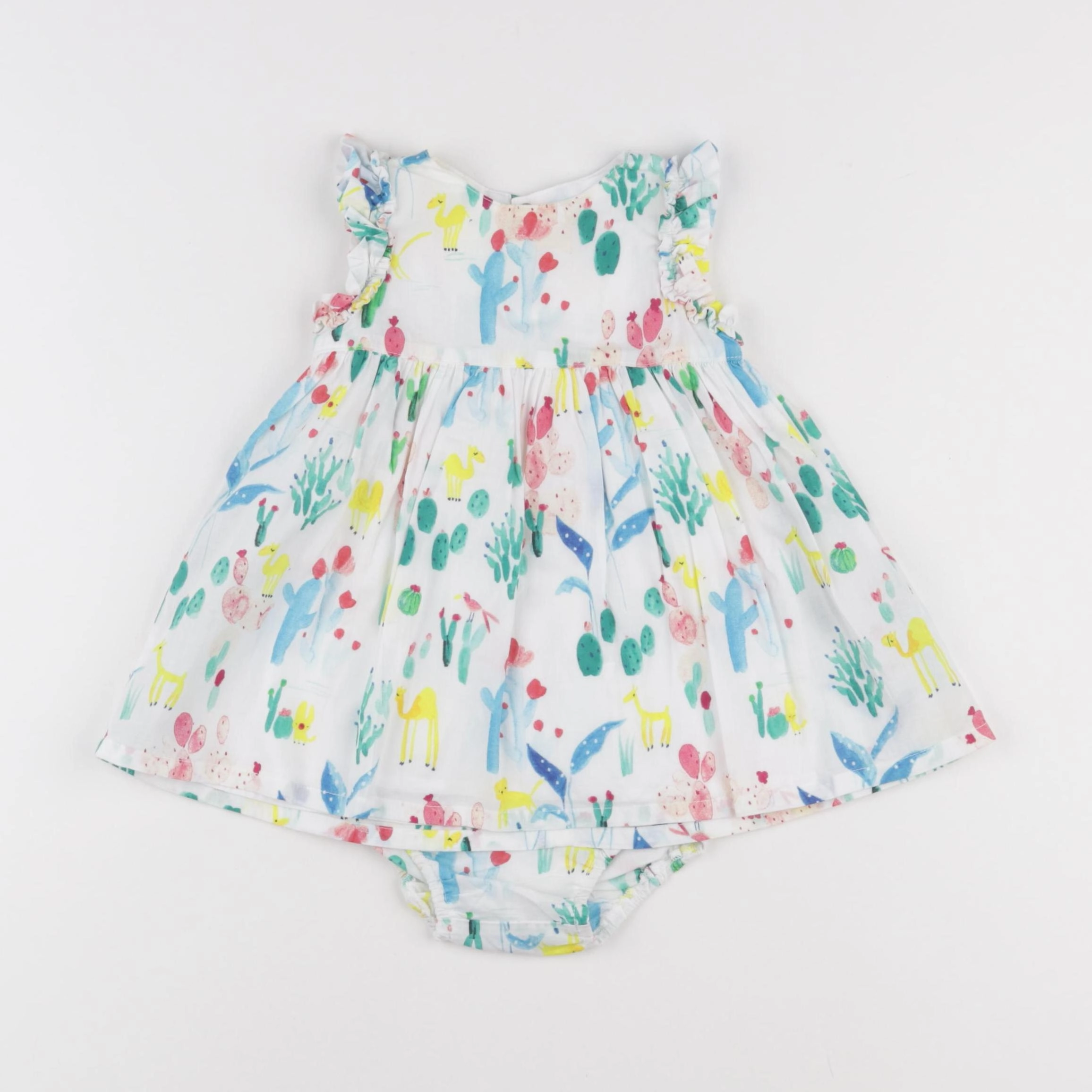 Catimini - robe multicolore - 6 mois
