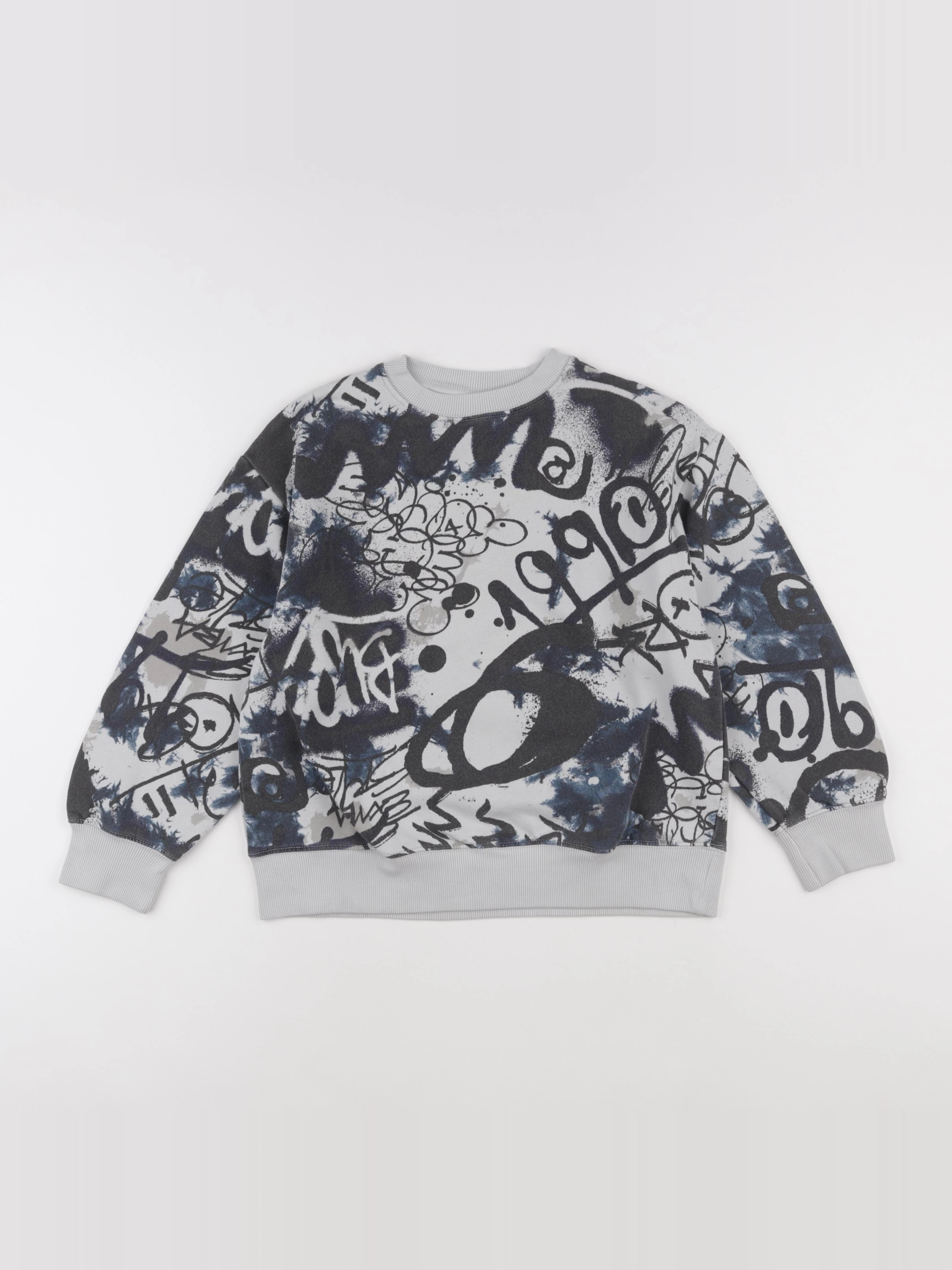 Zara - sweat taupe, gris - 9 ans
