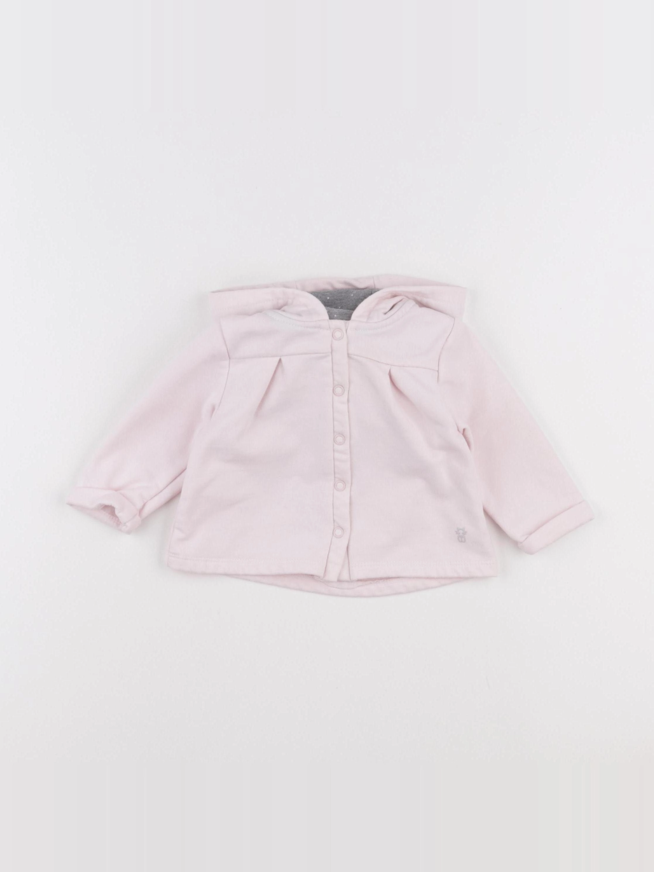 Obaïbi - sweat rose - 6 mois