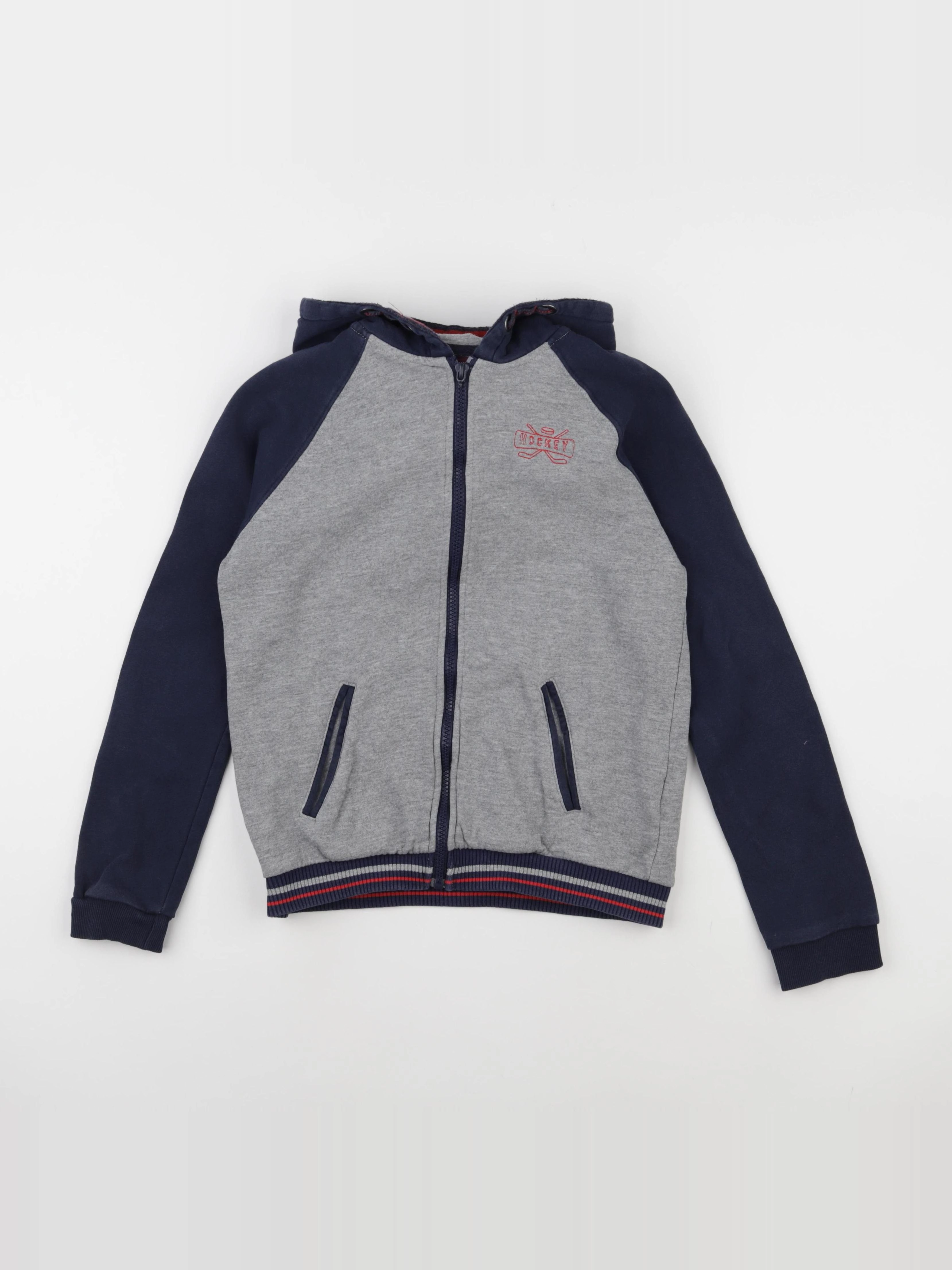 Sergent Major - sweat bleu, gris - 11 ans