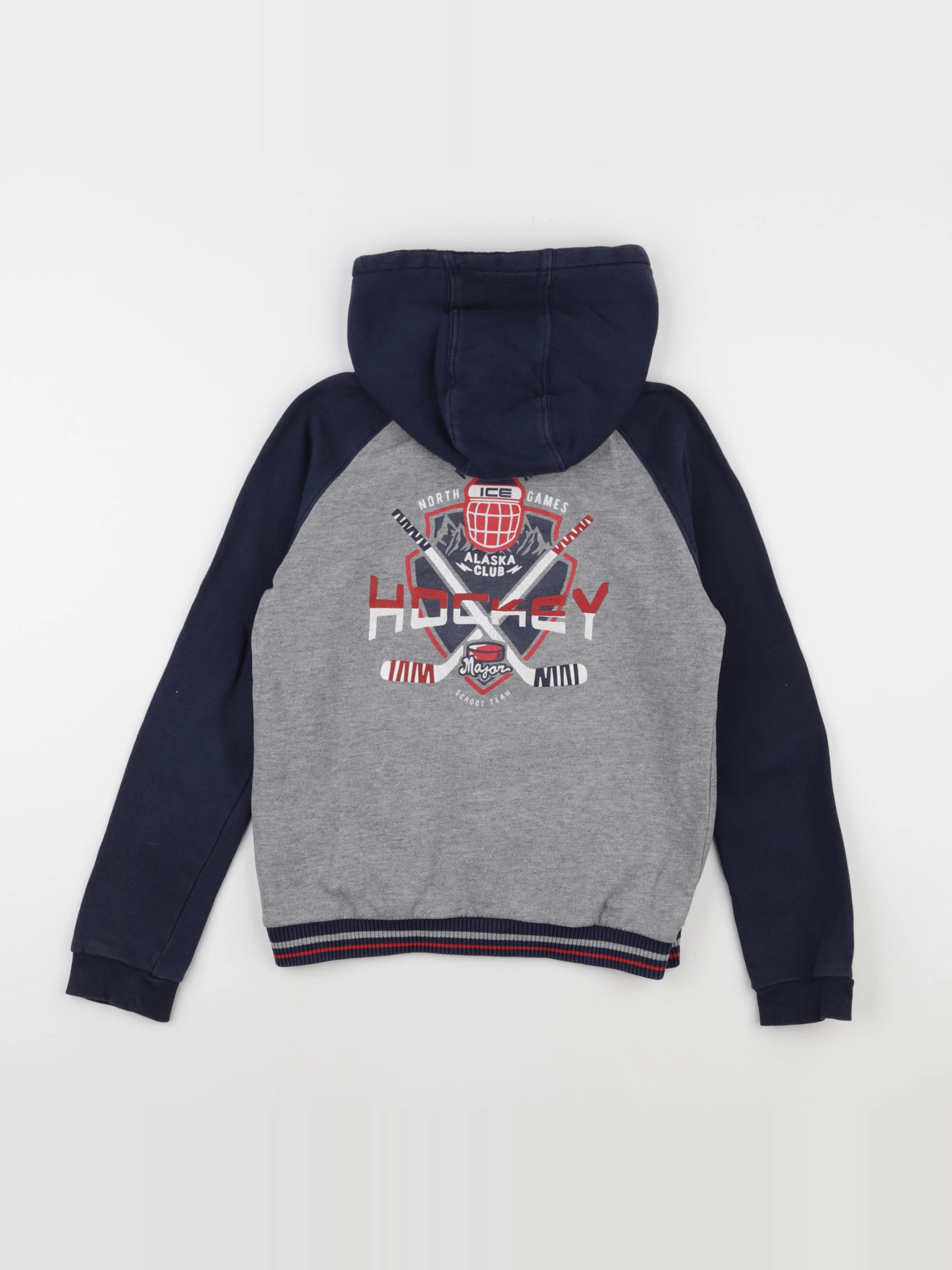 Sergent Major - sweat bleu, gris - 11 ans