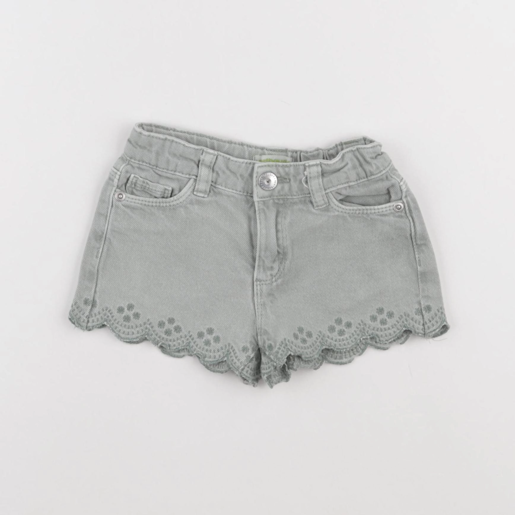 Vertbaudet - short vert - 3 ans