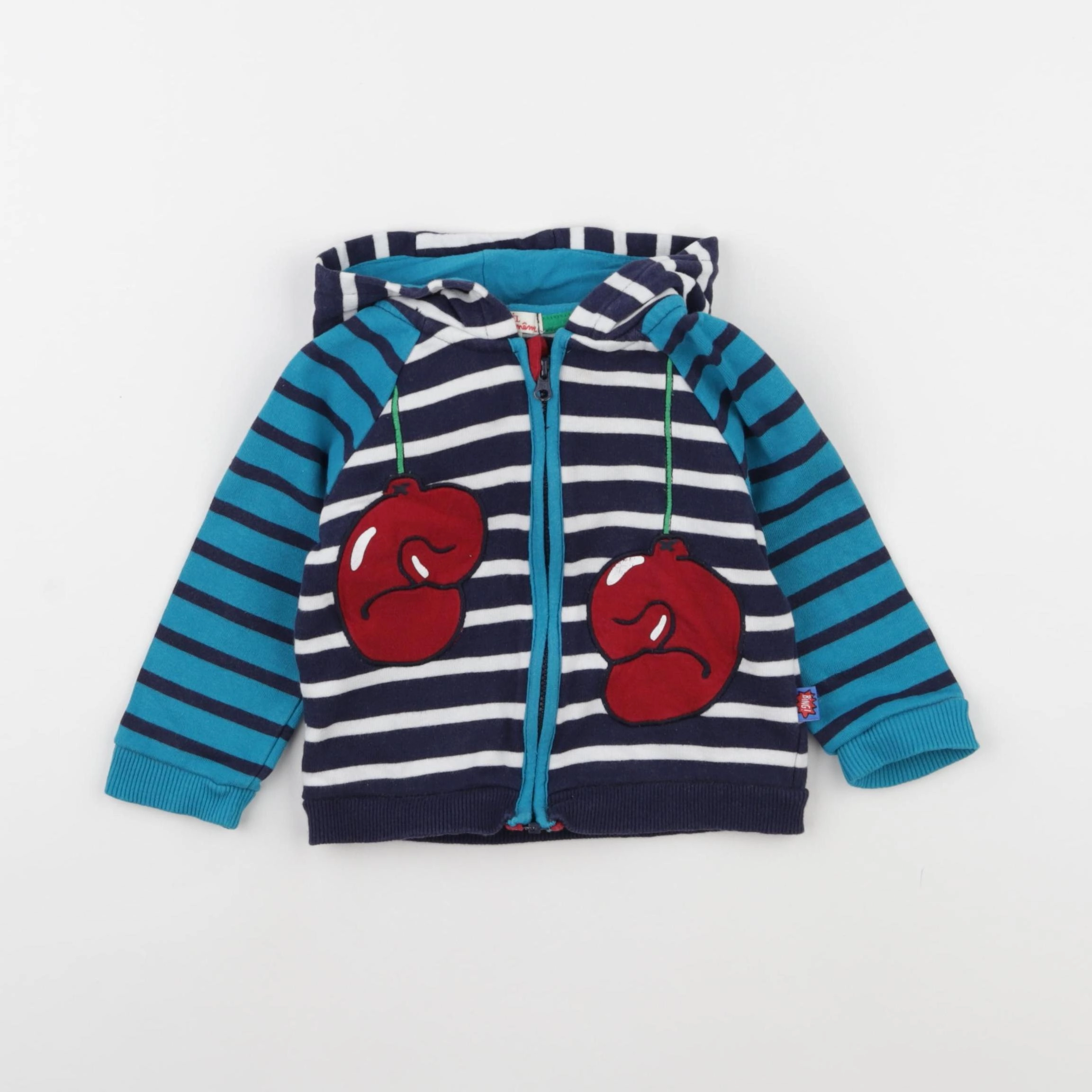 DPAM - sweat multicolore - 12 mois