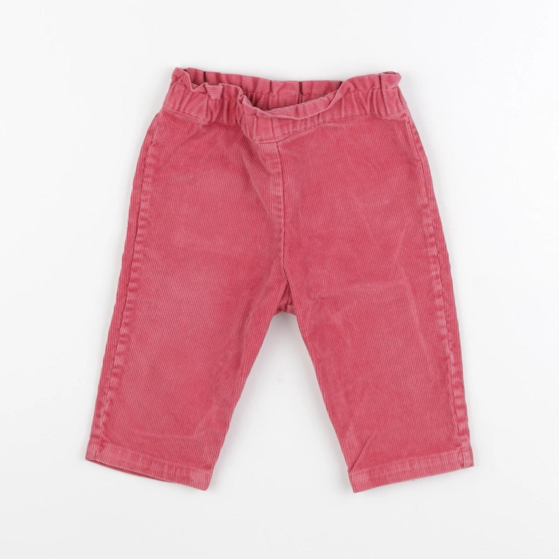 Bonton - pantalon rose - 12 mois