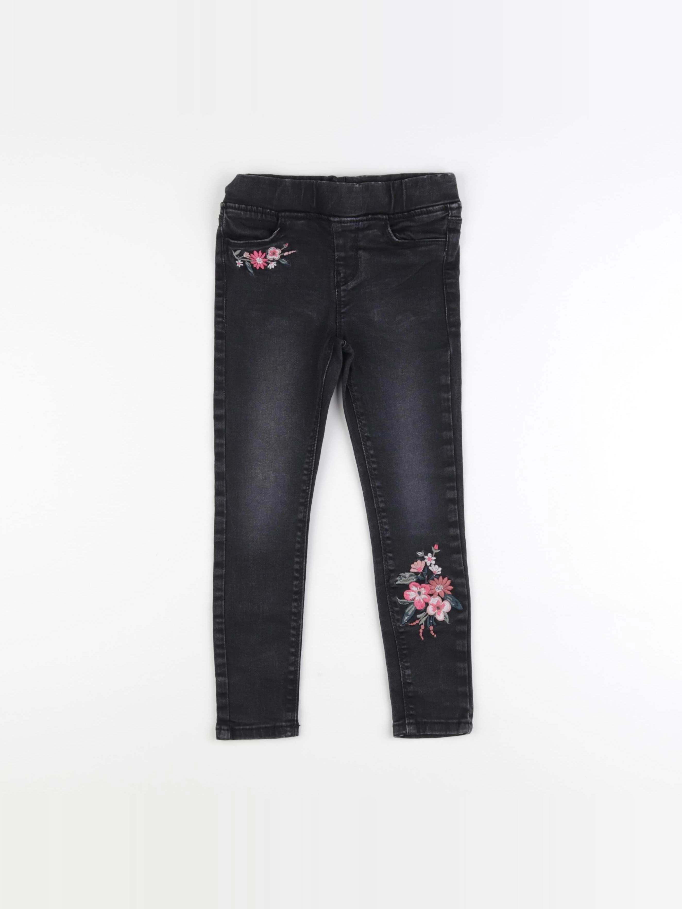 Vertbaudet - jegging noir - 5 ans
