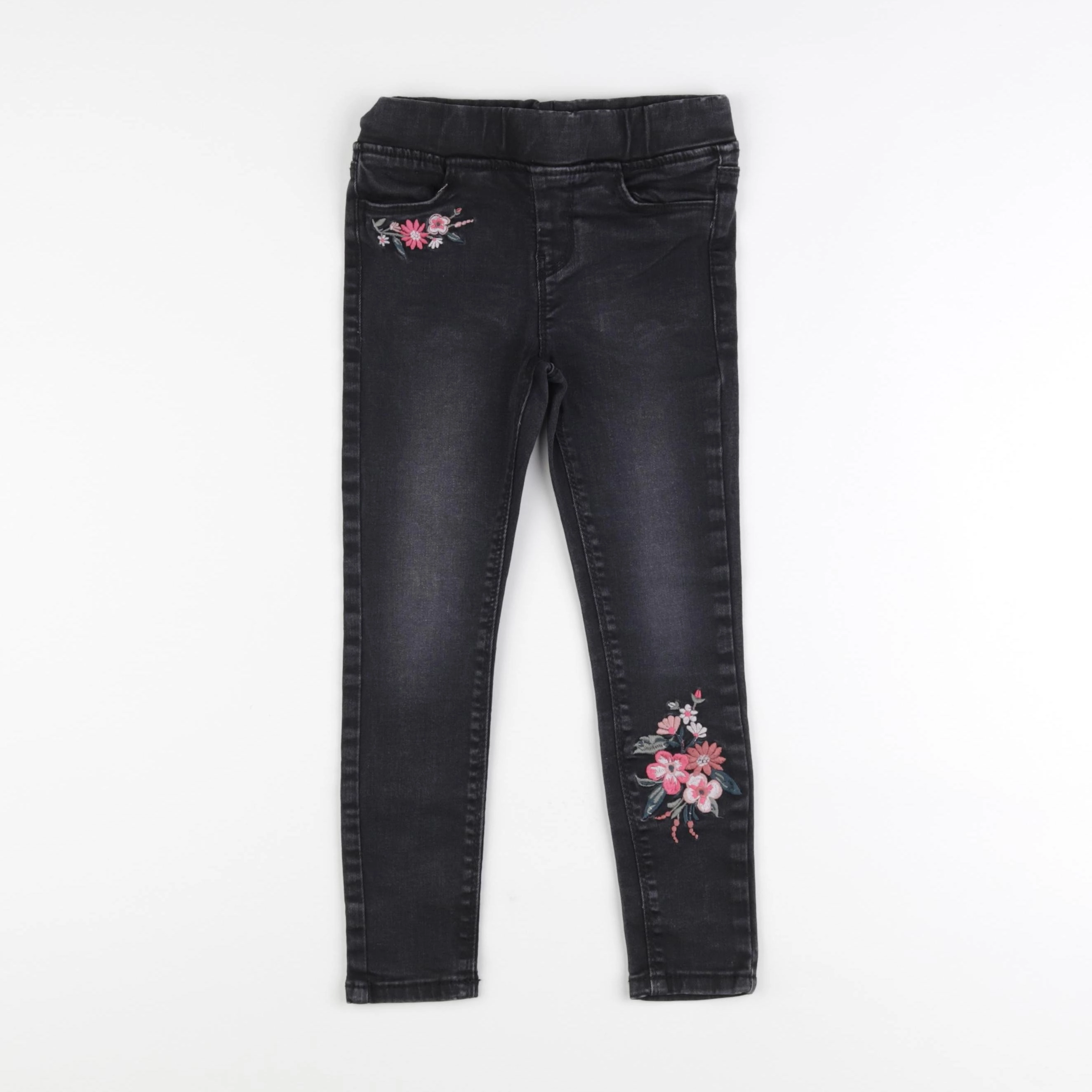 Vertbaudet - jegging noir - 5 ans
