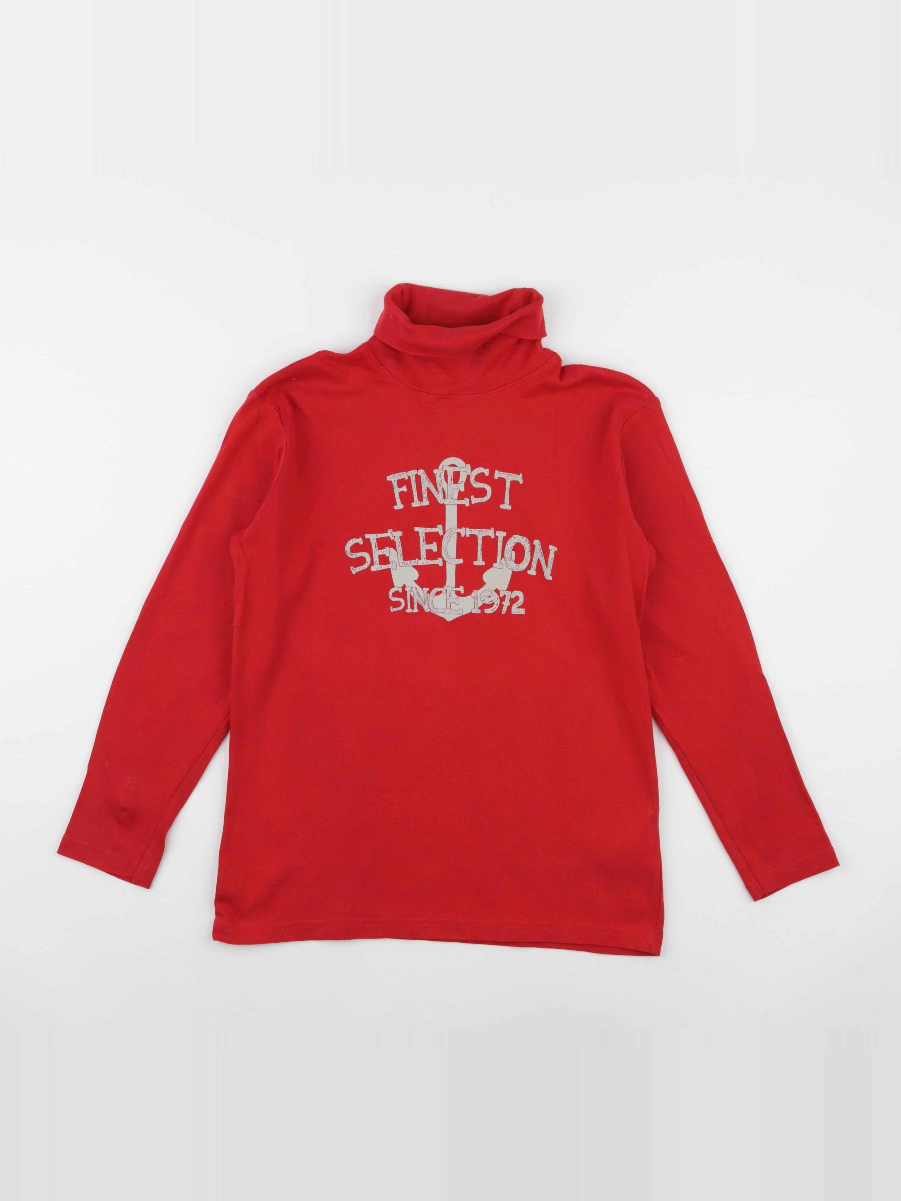 Vertbaudet - sous-pull rouge - 12 ans