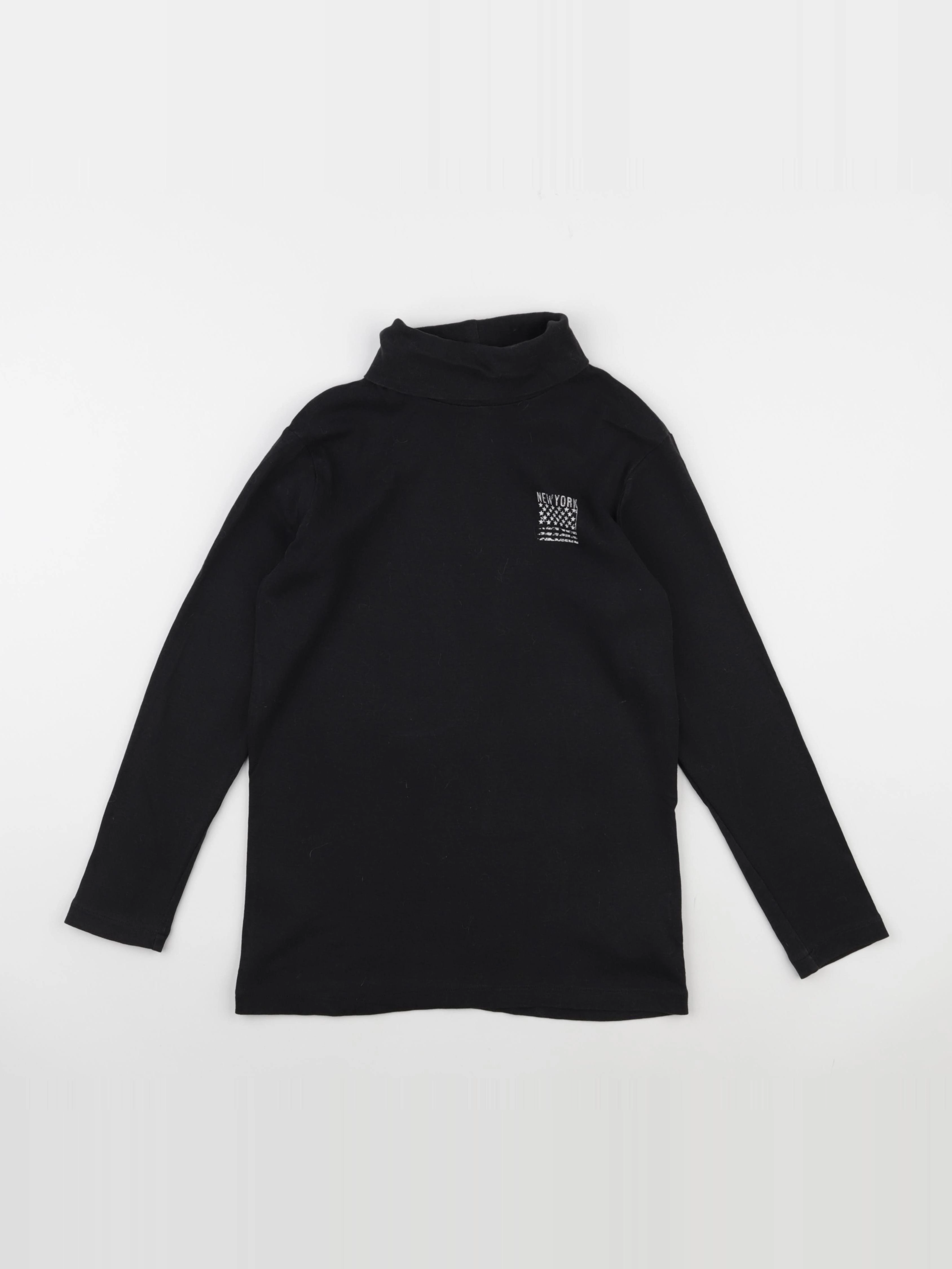 Vertbaudet - sous-pull noir - 12 ans