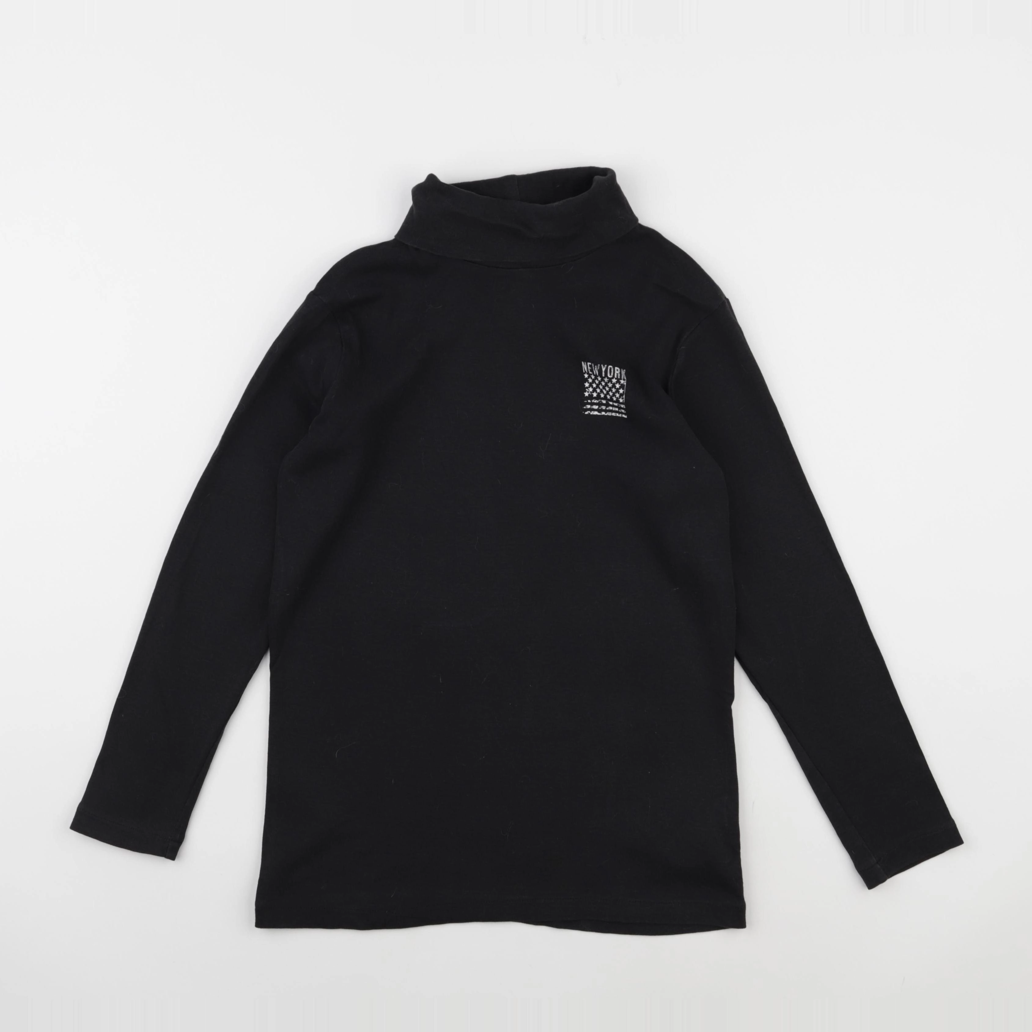 Vertbaudet - sous-pull noir - 12 ans