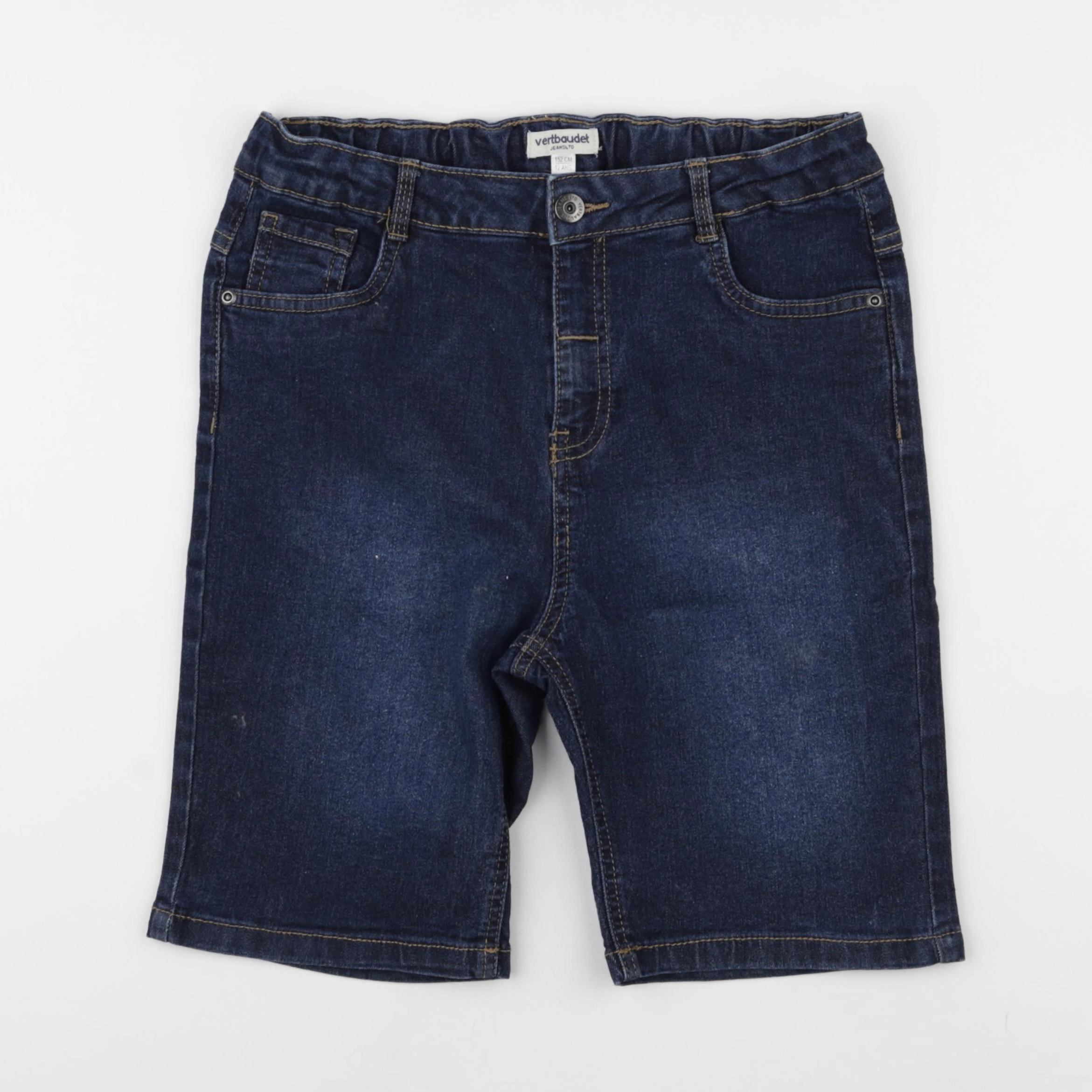 Vertbaudet - short bleu - 12 ans