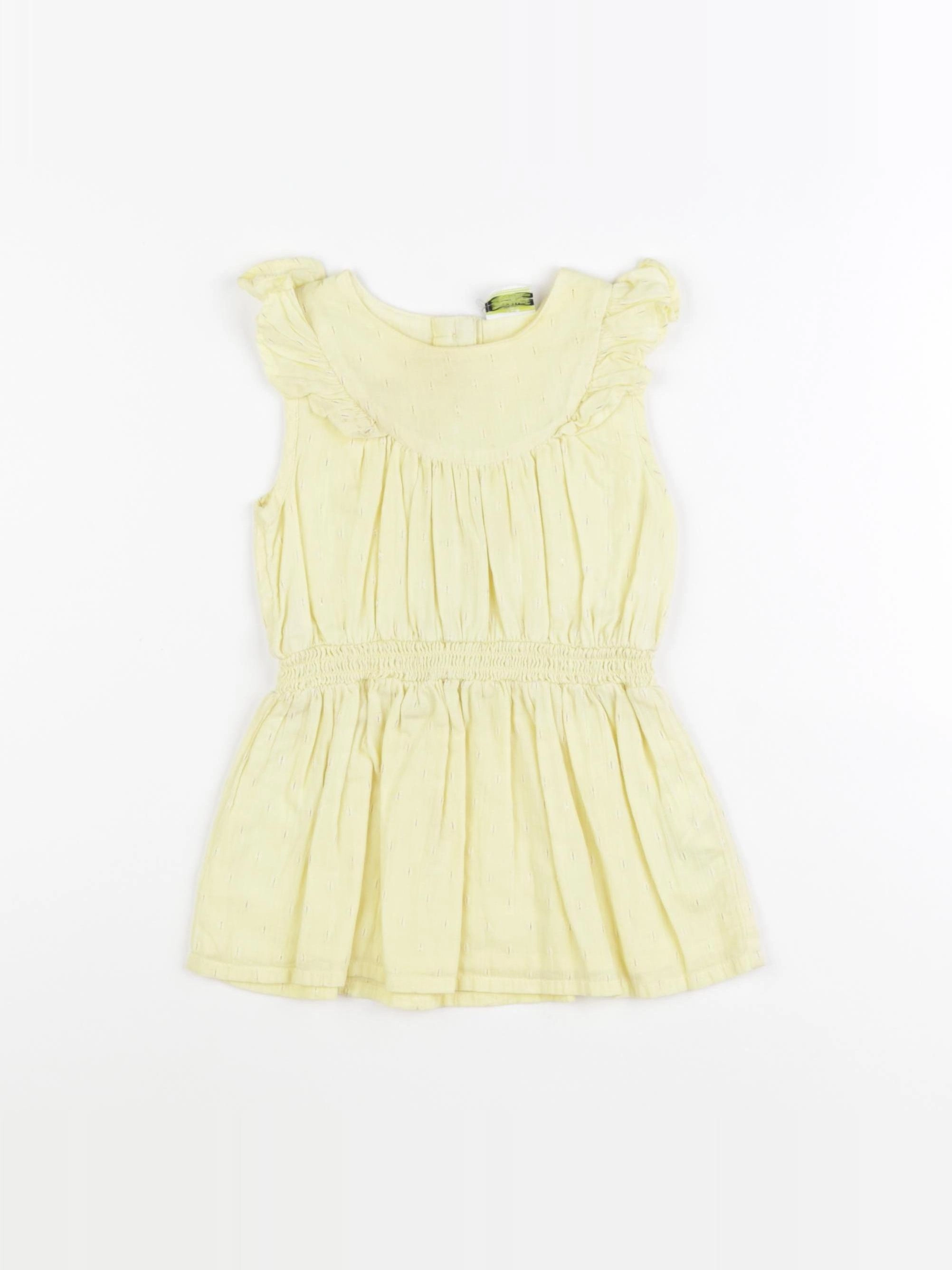 Tape à l'oeil - robe jaune - 18 mois