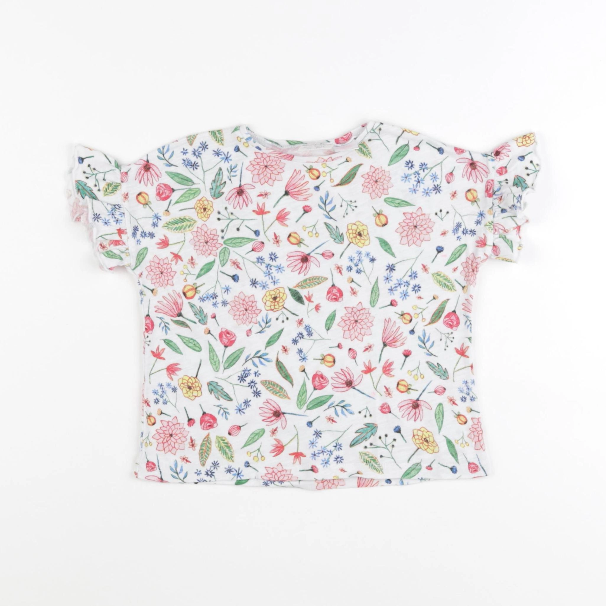 Zara - tee-shirt multicolore - 18 mois
