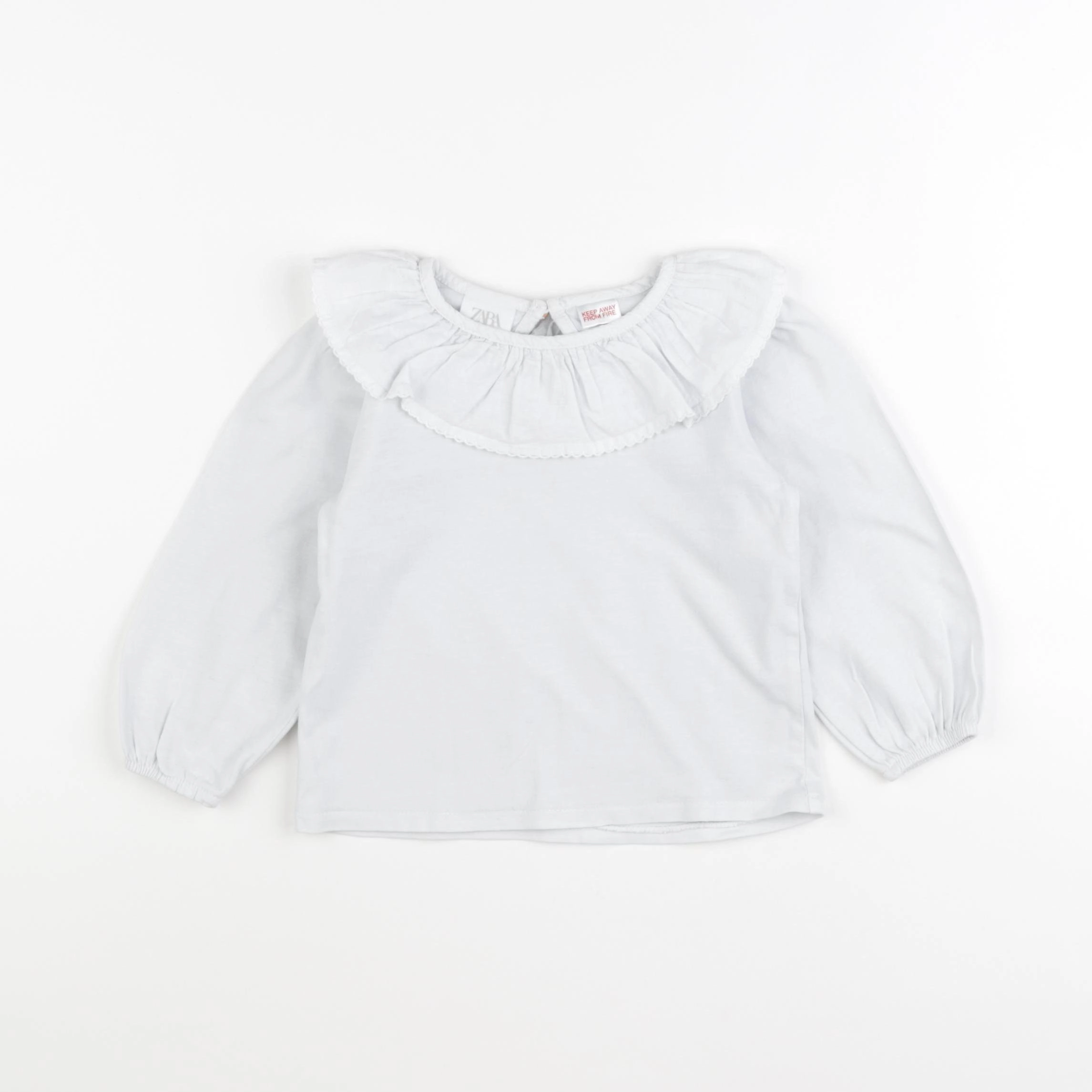 Zara - tee-shirt blanc - 12/18 mois