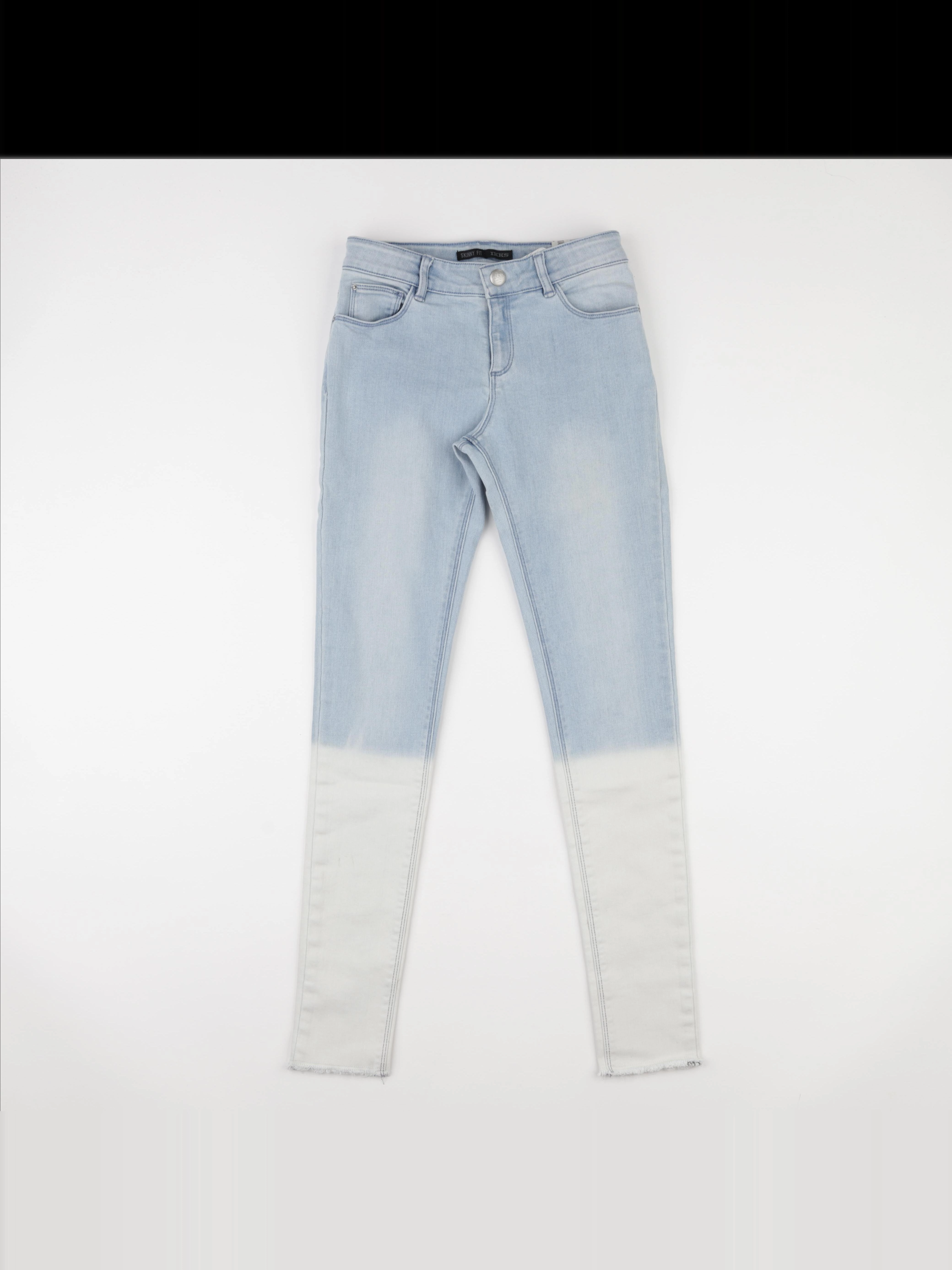 IKKS - jean bleu, blanc - 14 ans