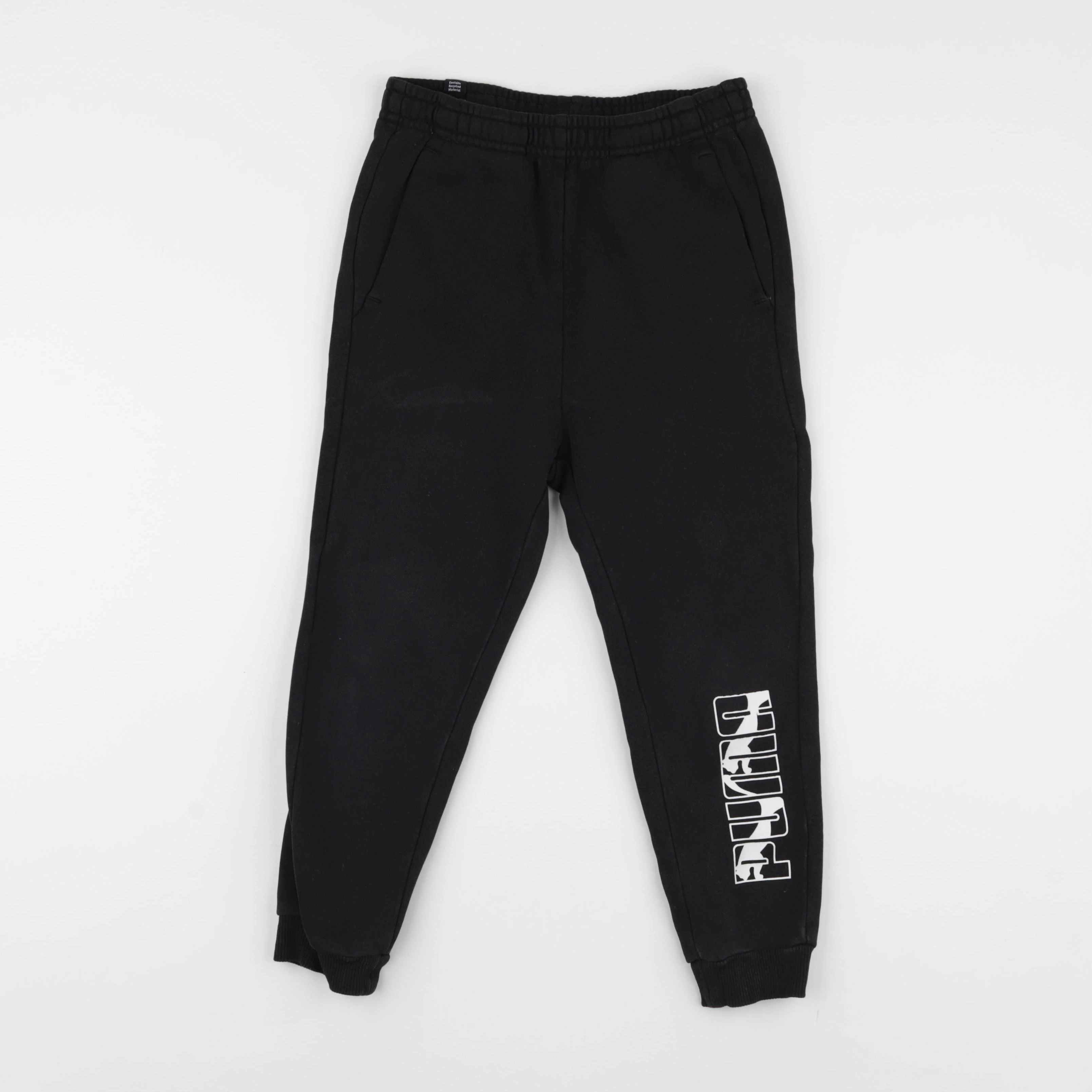 Puma - jogging noir - 7/8 ans