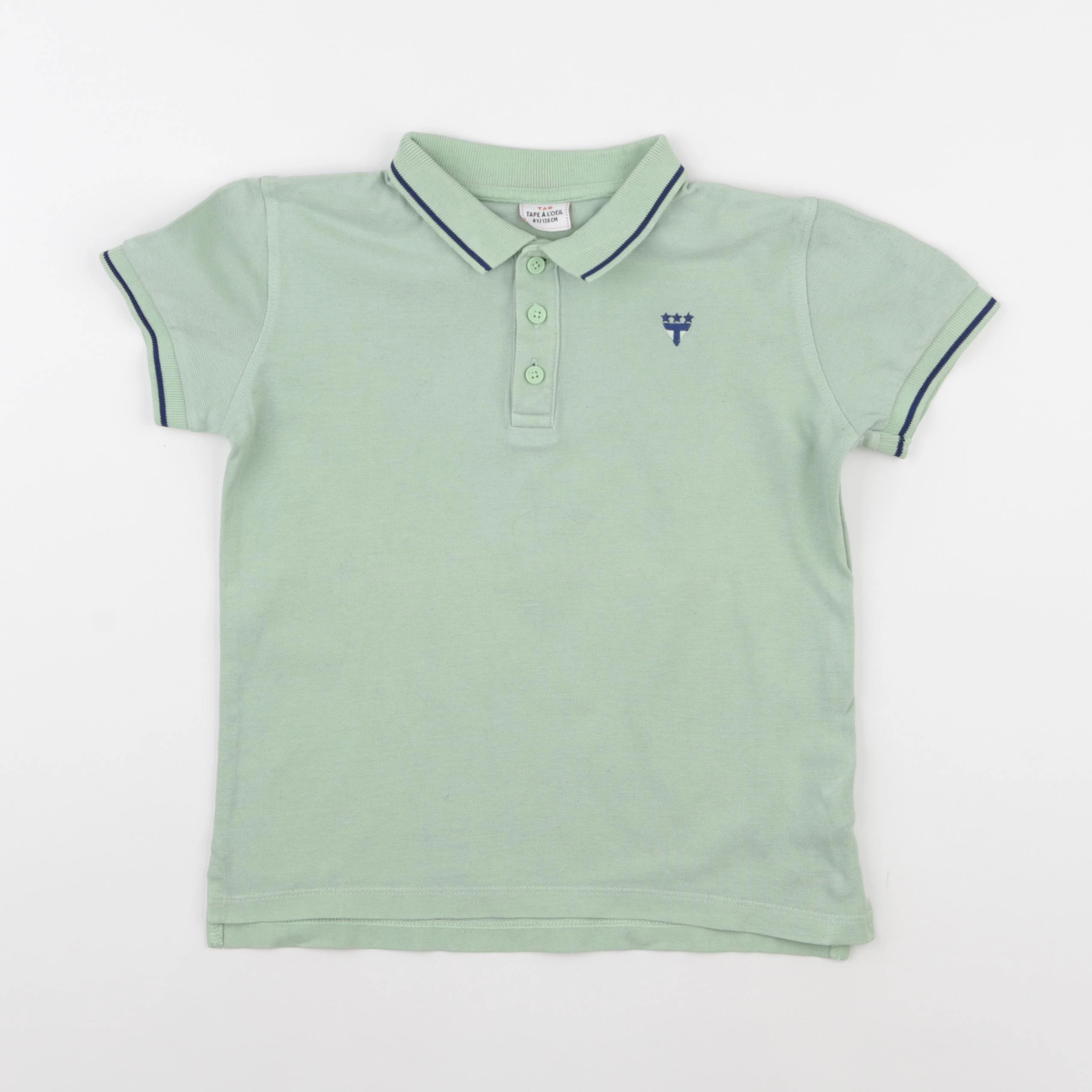 Tape à l'oeil - polo vert - 8 ans