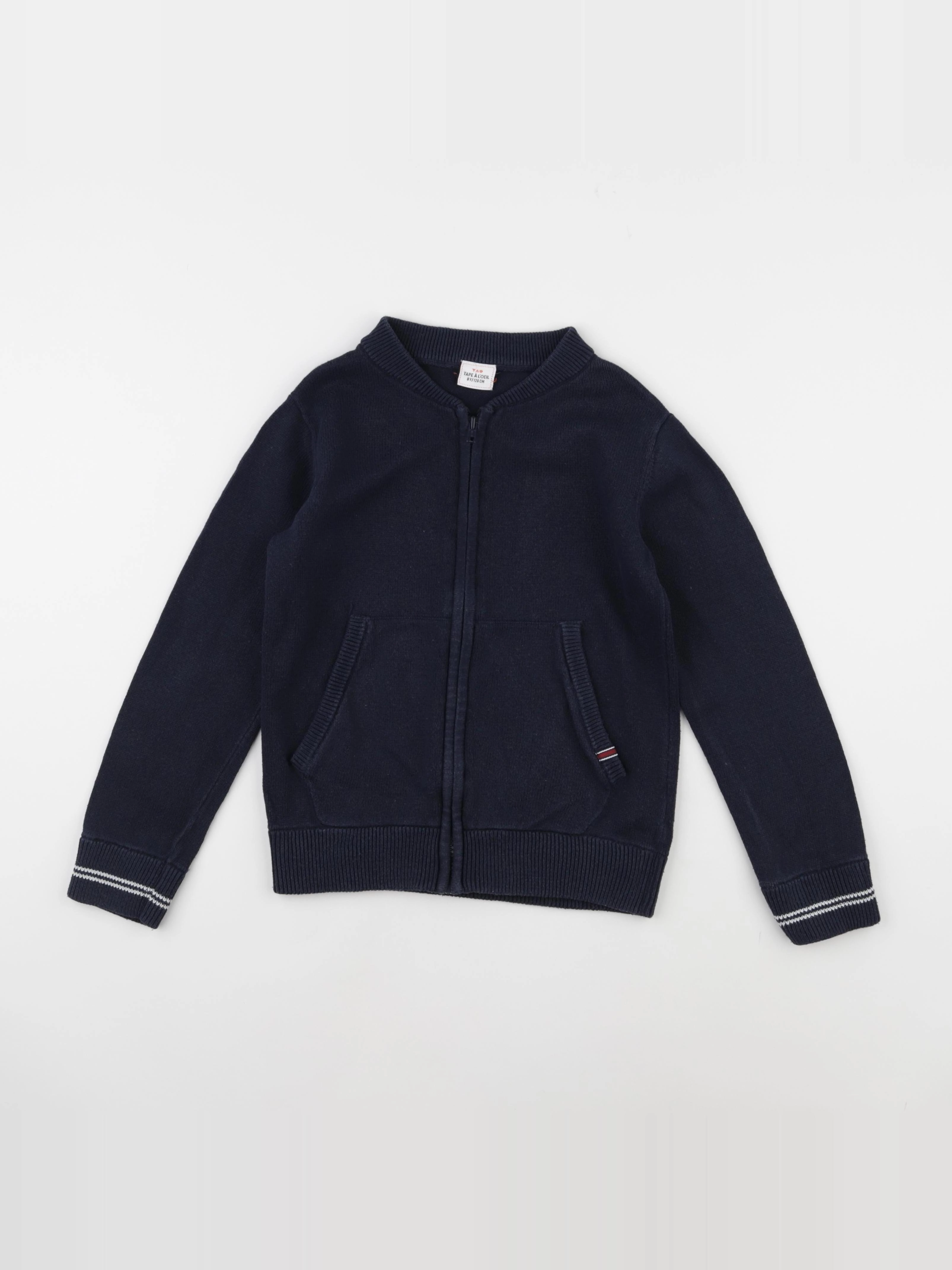 Tape à l'oeil - gilet bleu - 8 ans