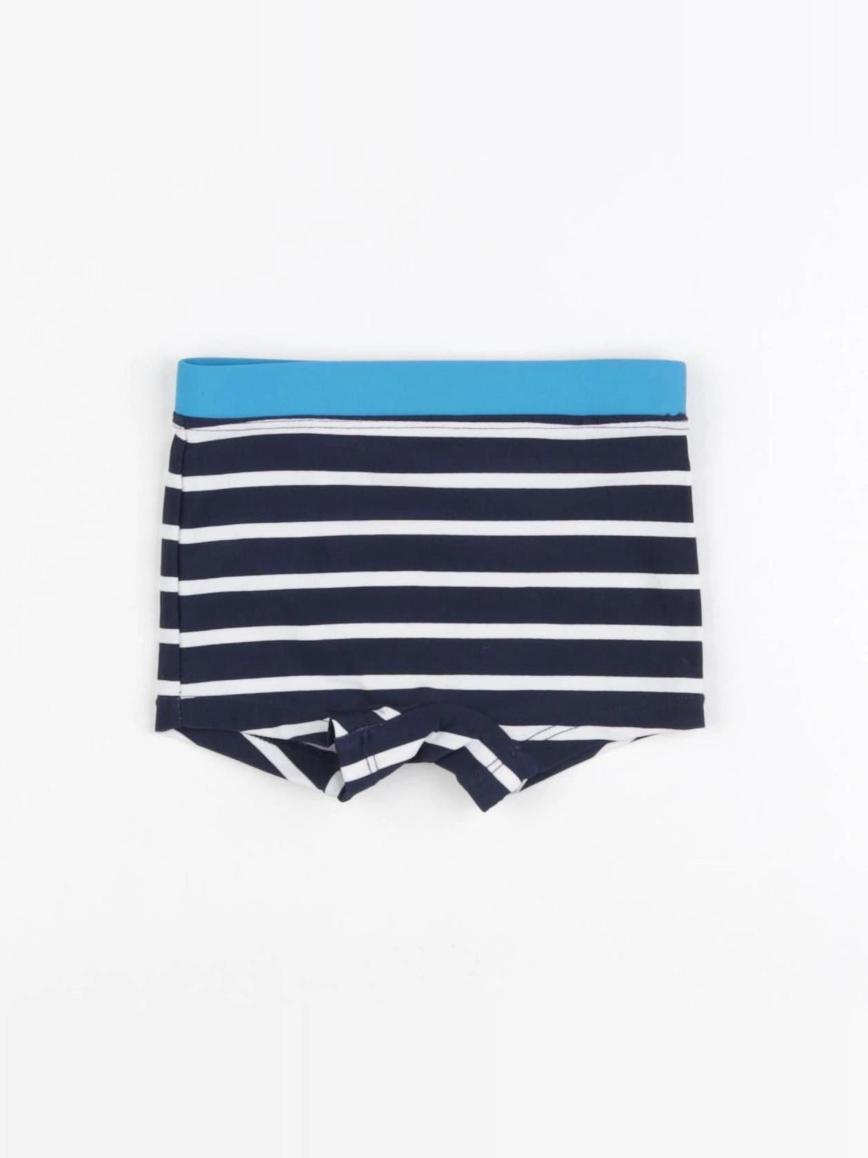 DPAM - maillot de bain bleu, blanc - 6 mois