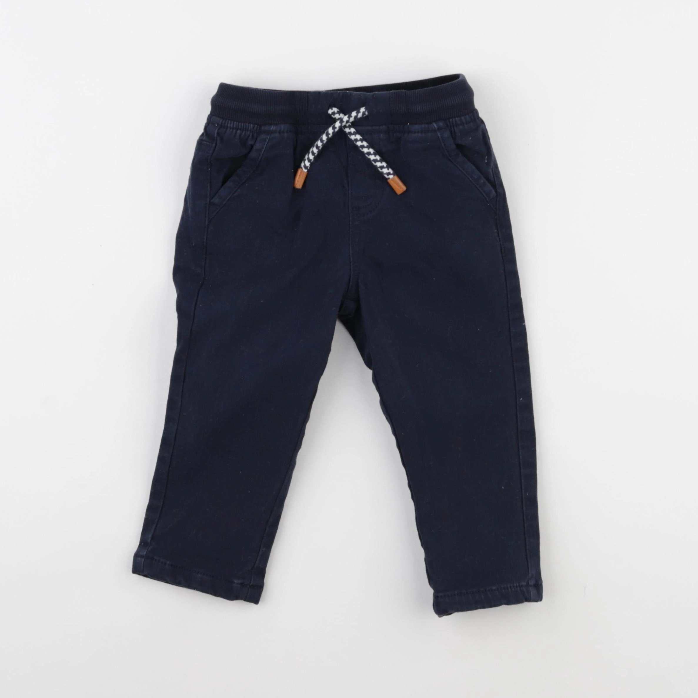 Vertbaudet - pantalon bleu - 24 mois