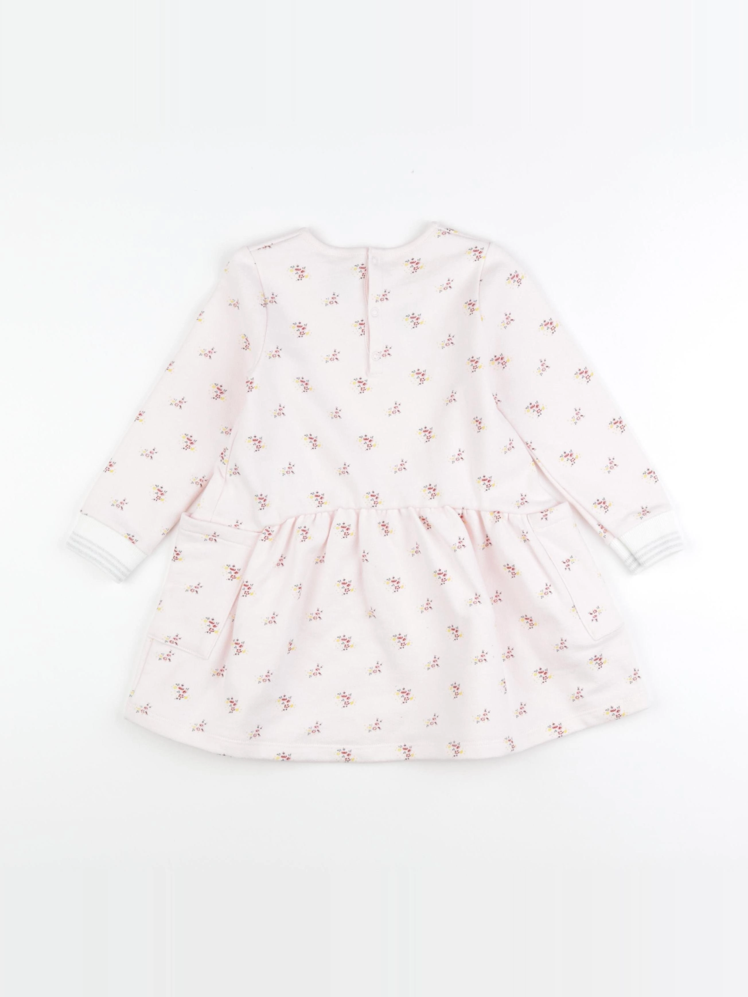 Petit Bateau - robe rose - 24 mois