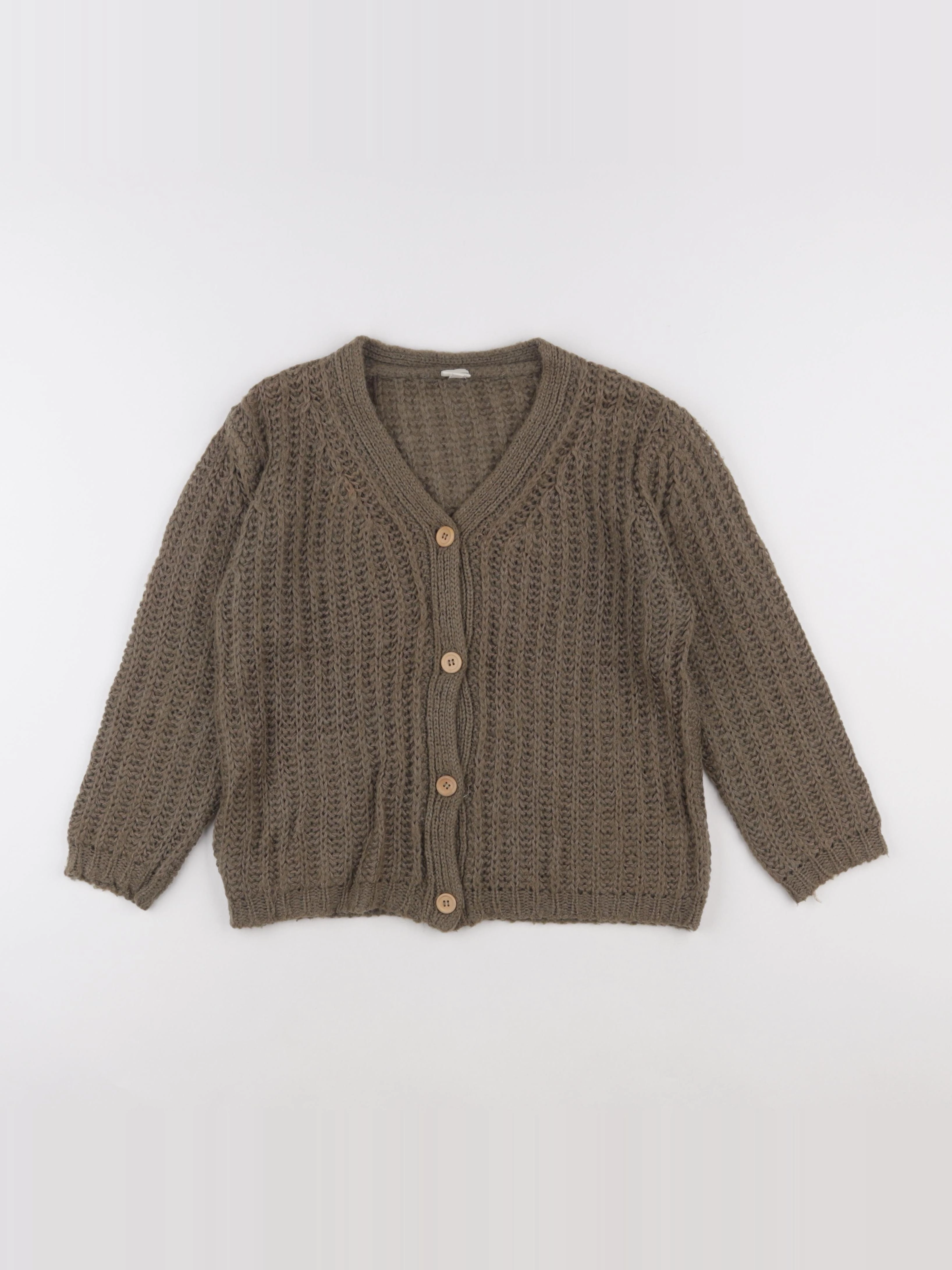 Bonton - gilet vert - 10 ans