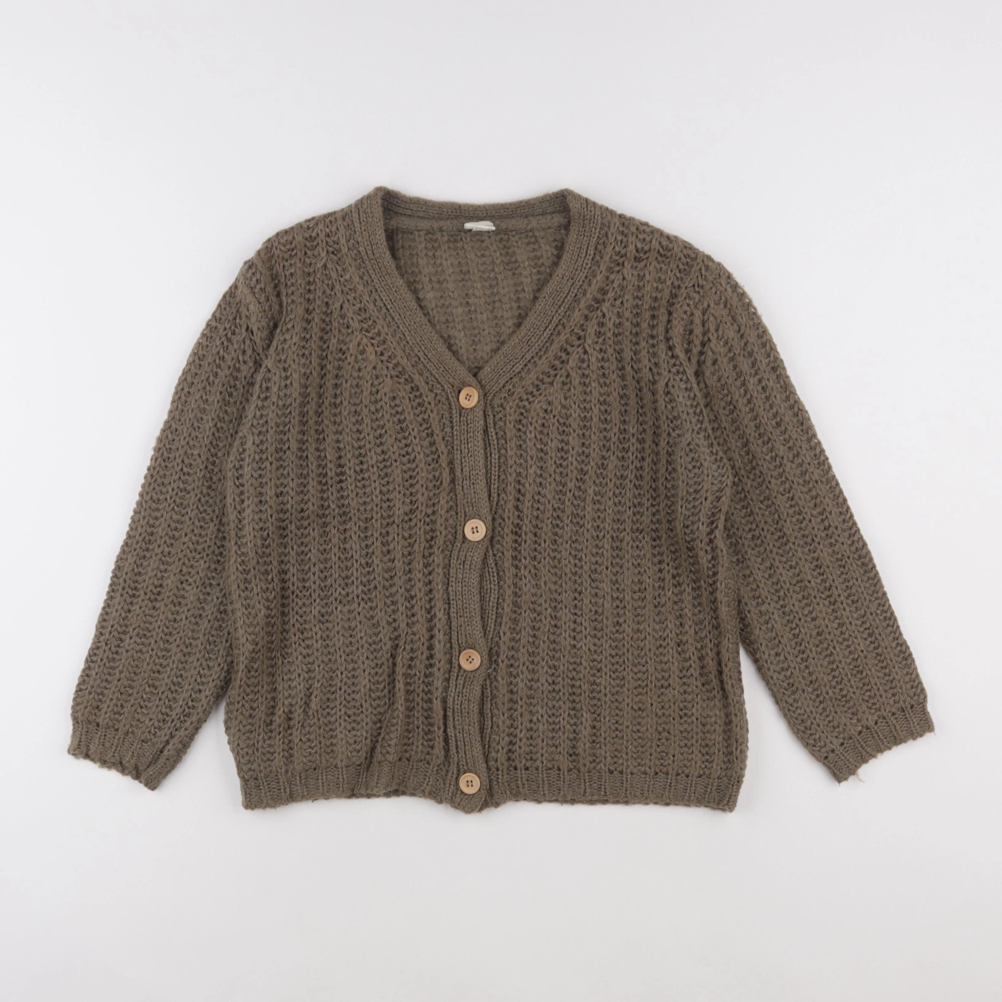 Bonton - gilet vert - 10 ans