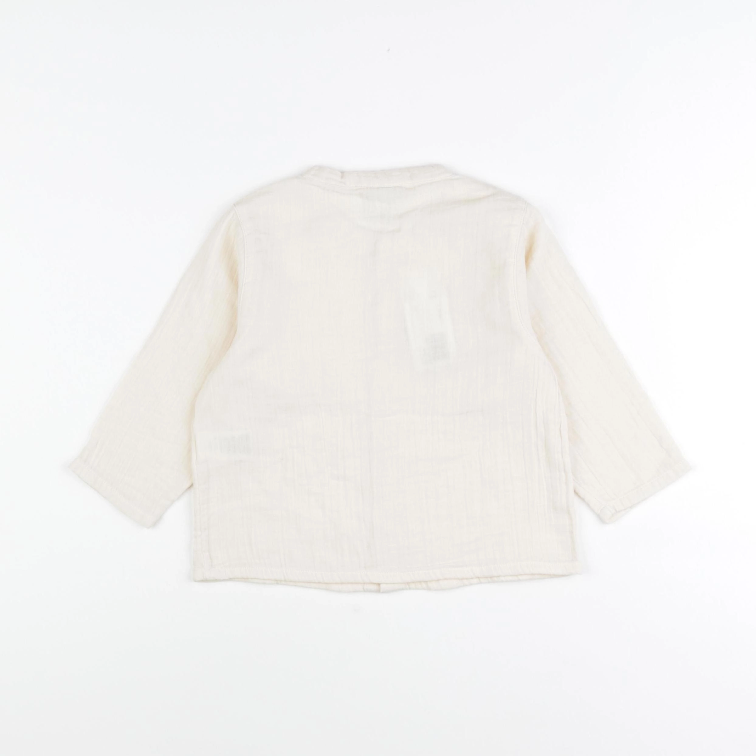 Petit Bateau - chemise beige - 24 mois
