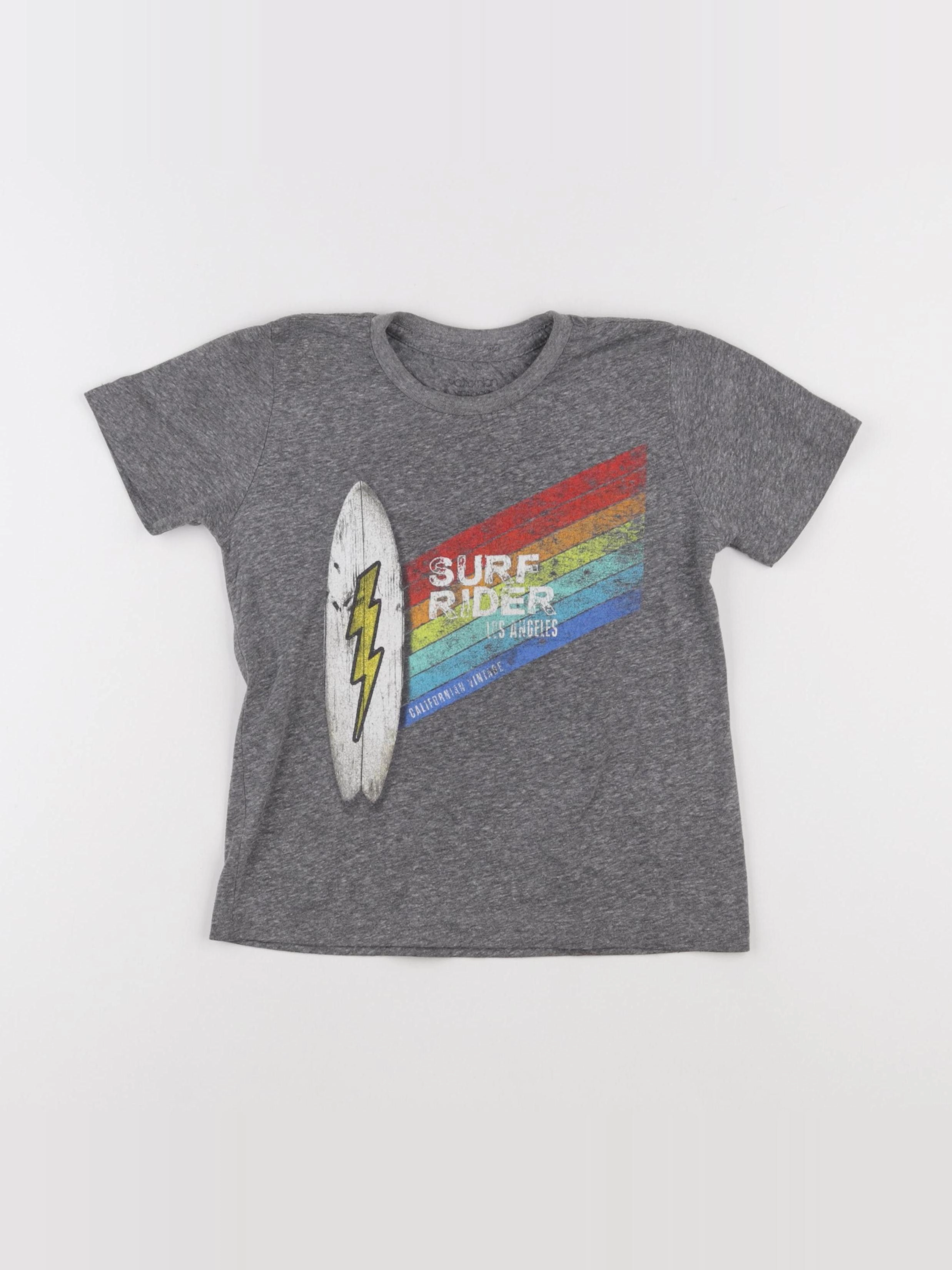 Californian Vintage - tee-shirt gris - 4 ans