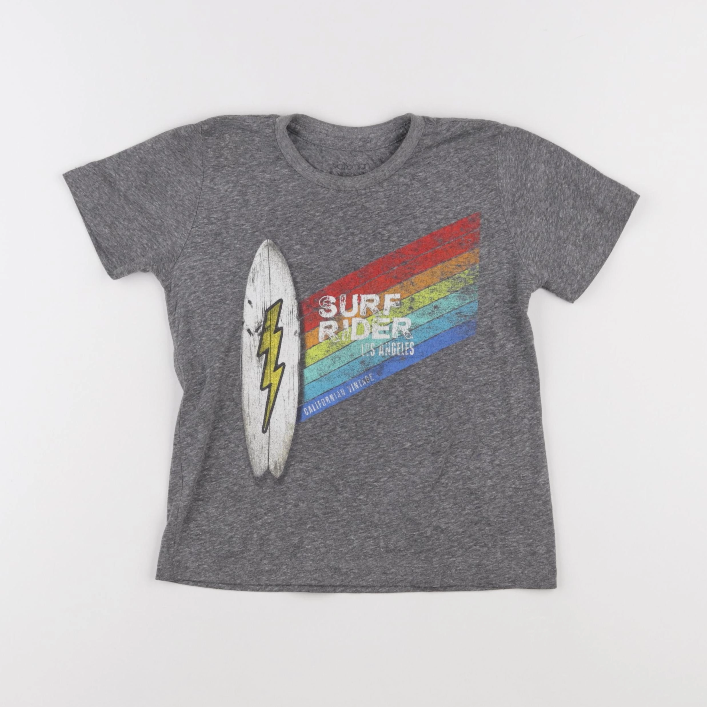 Californian Vintage - tee-shirt gris - 4 ans
