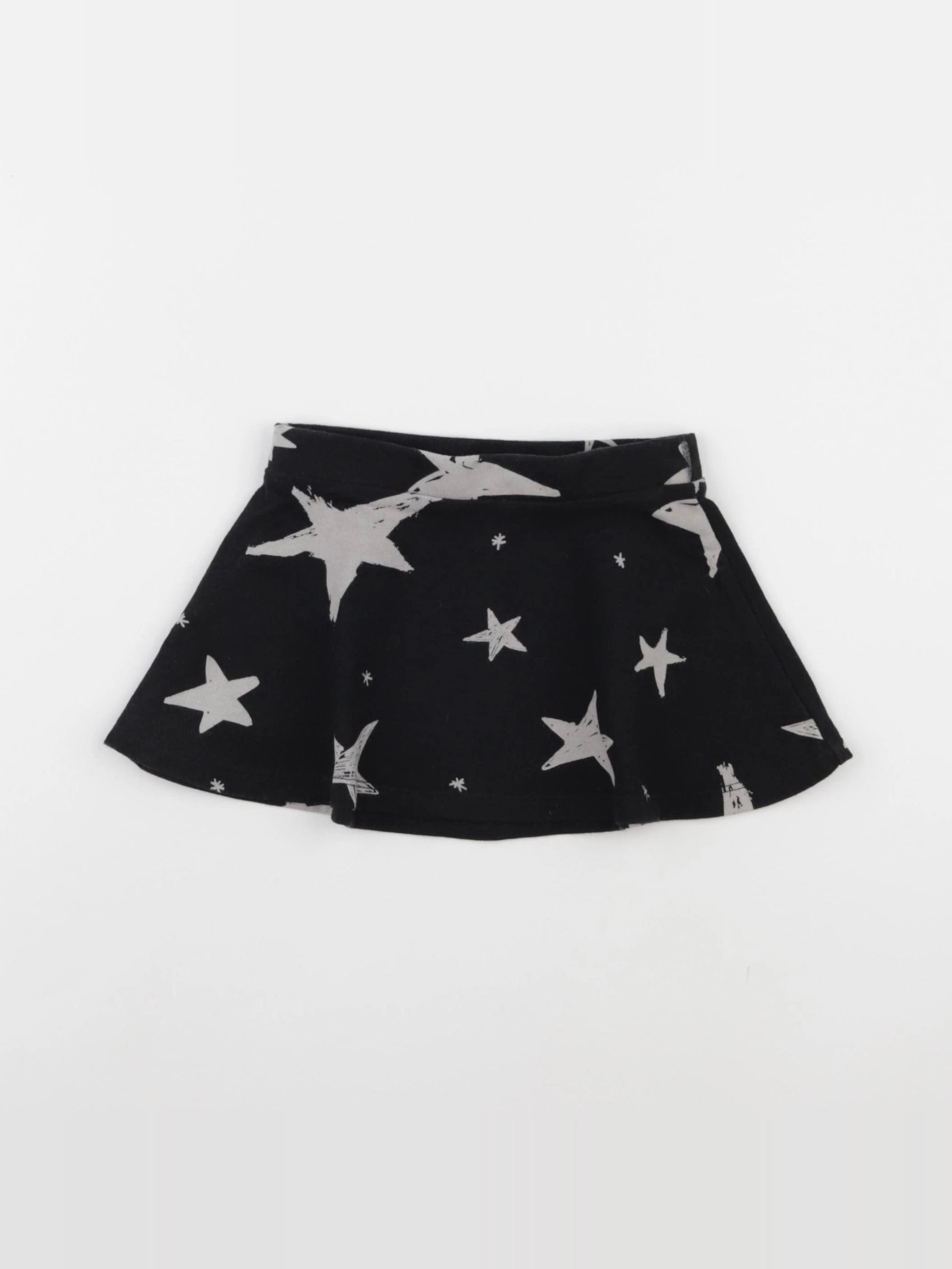 Benetton - jupe noir - 2 ans