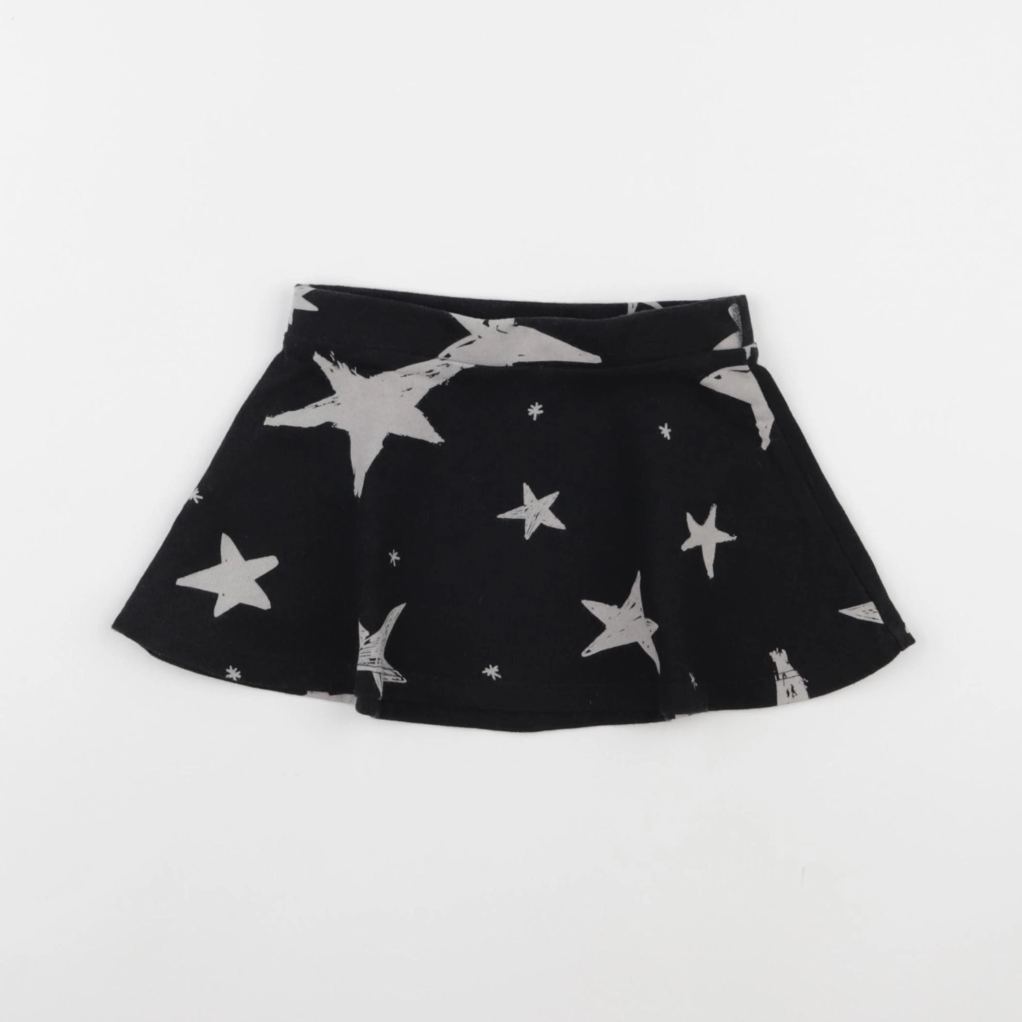 Benetton - jupe noir - 2 ans
