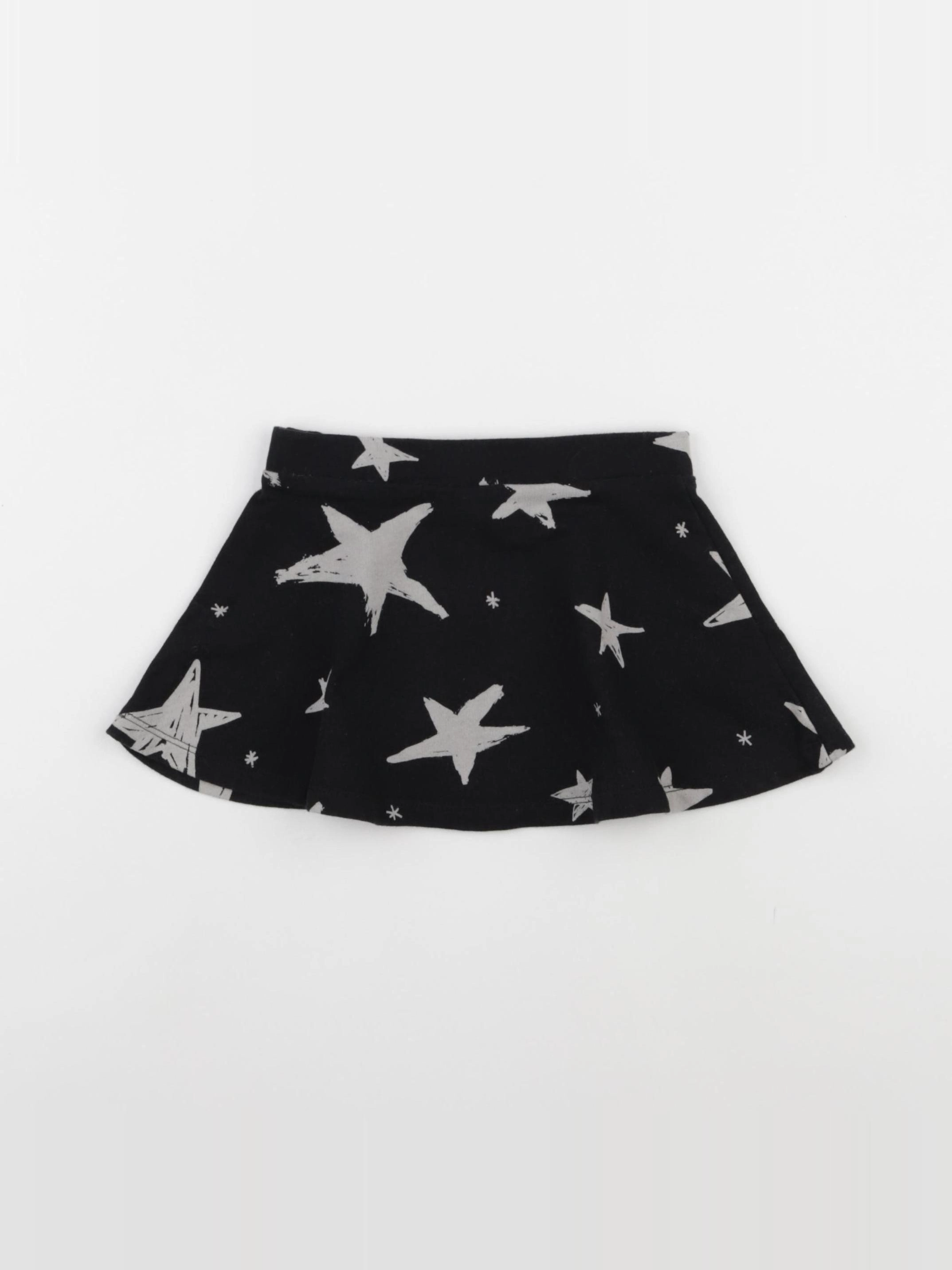 Benetton - jupe noir - 2 ans
