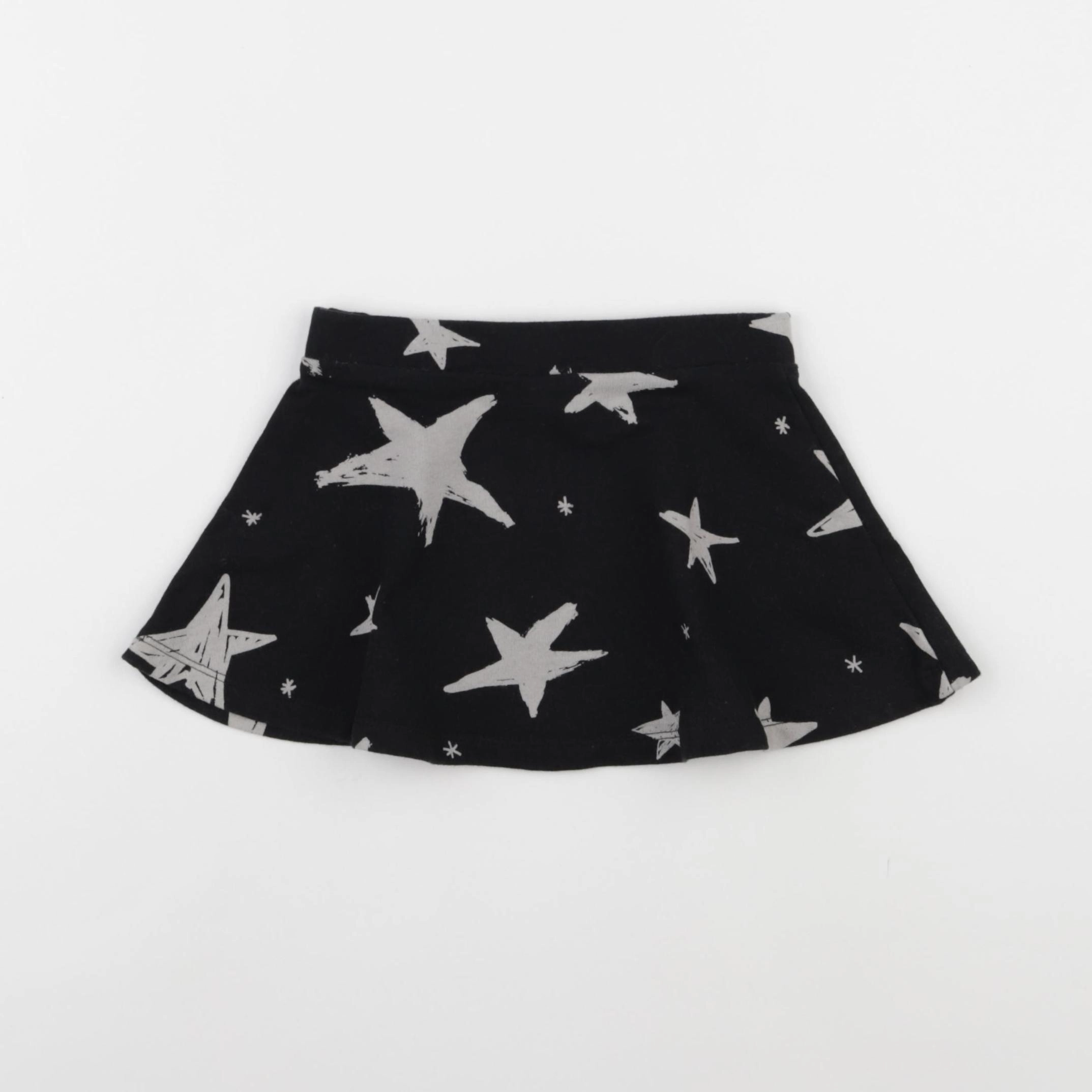 Benetton - jupe noir - 2 ans