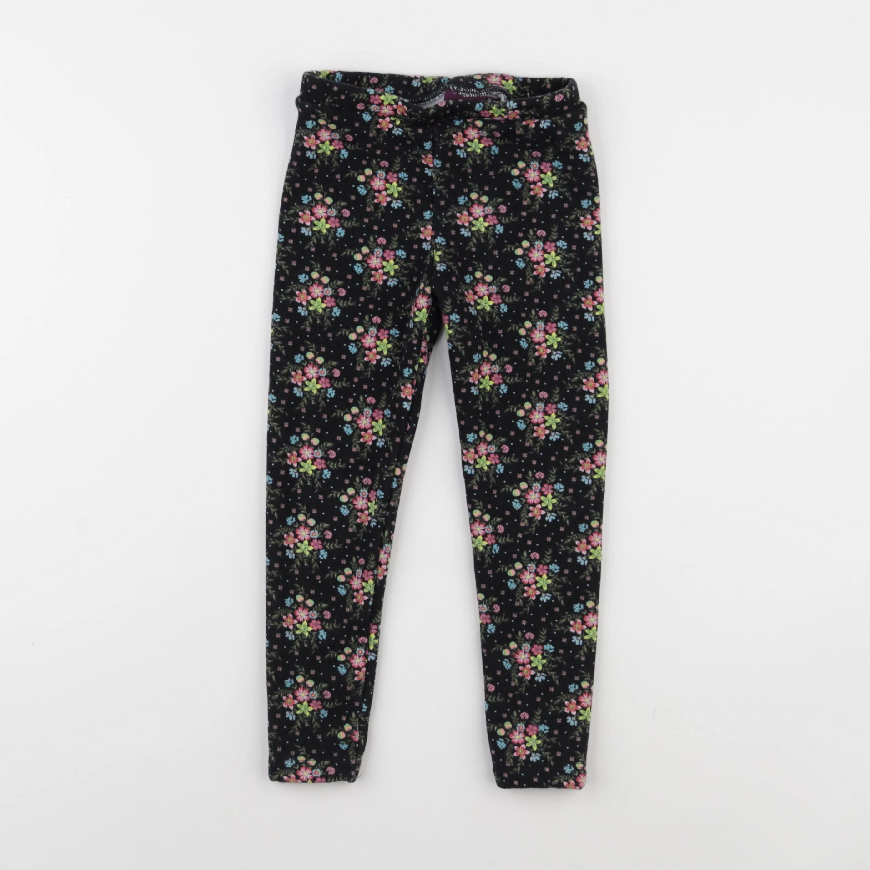 Sergent Major - legging doublé noir - 4/5 ans
