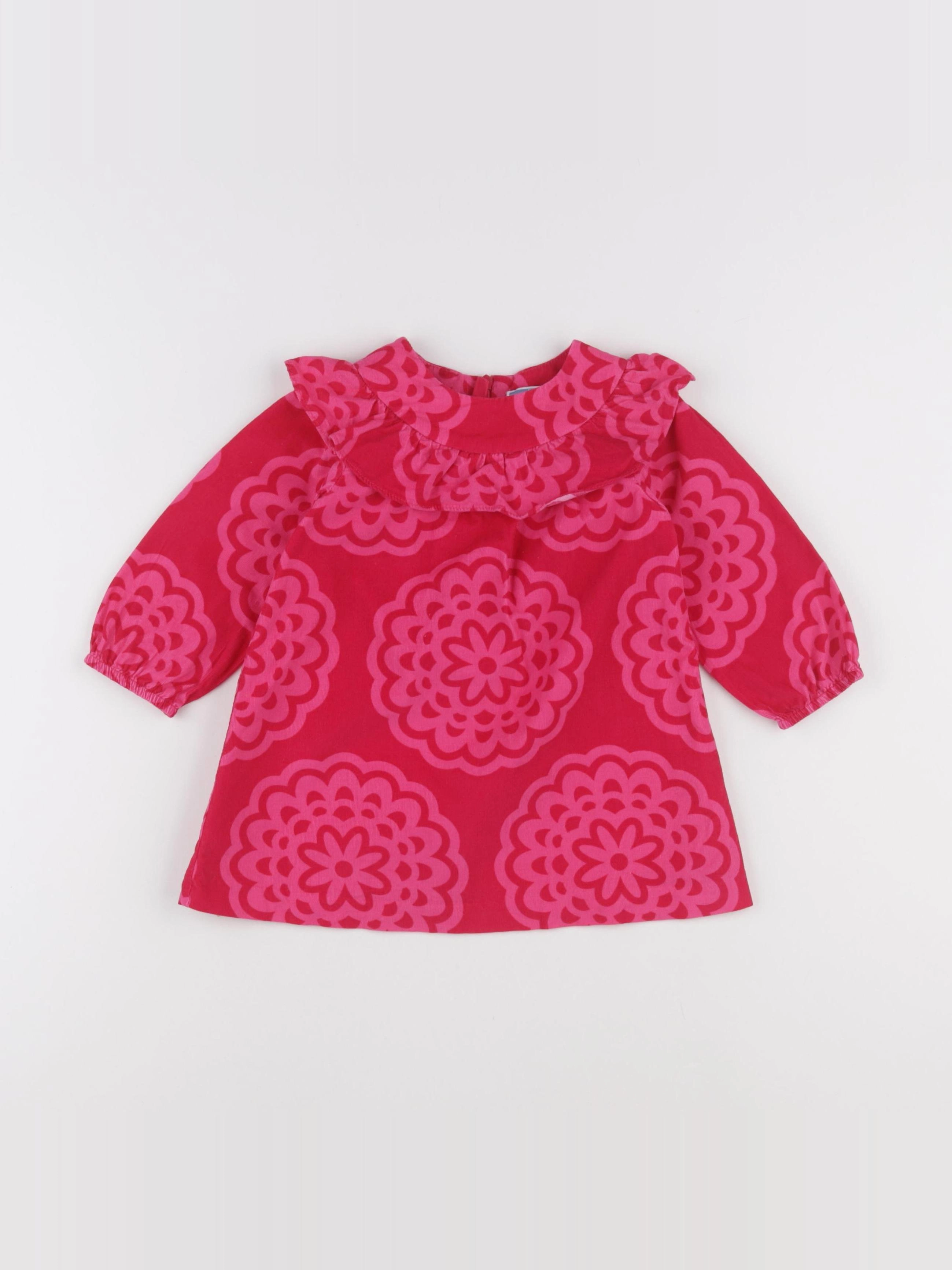 Jacadi - robe rose - 18 mois