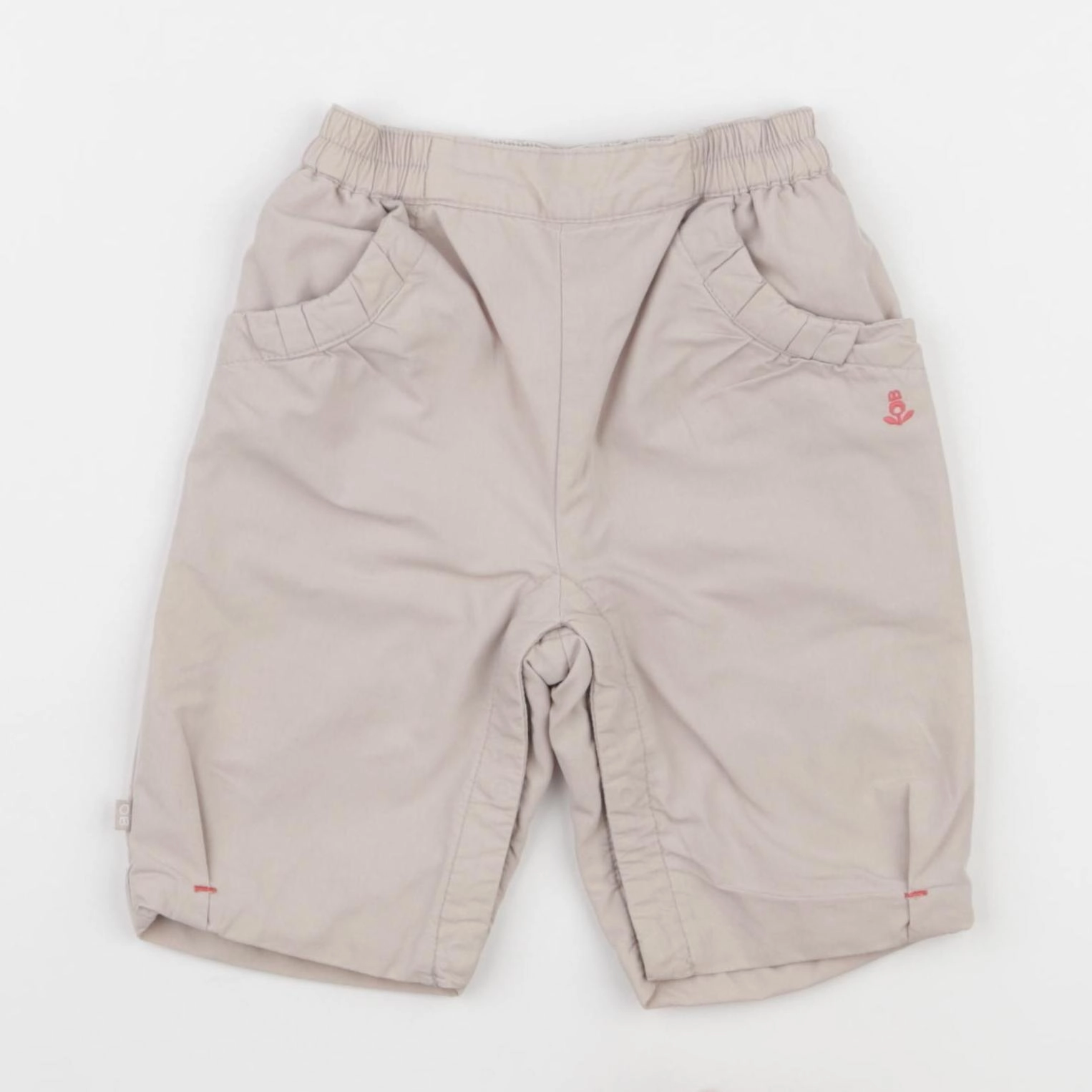 Obaïbi - pantalon beige - 3 mois
