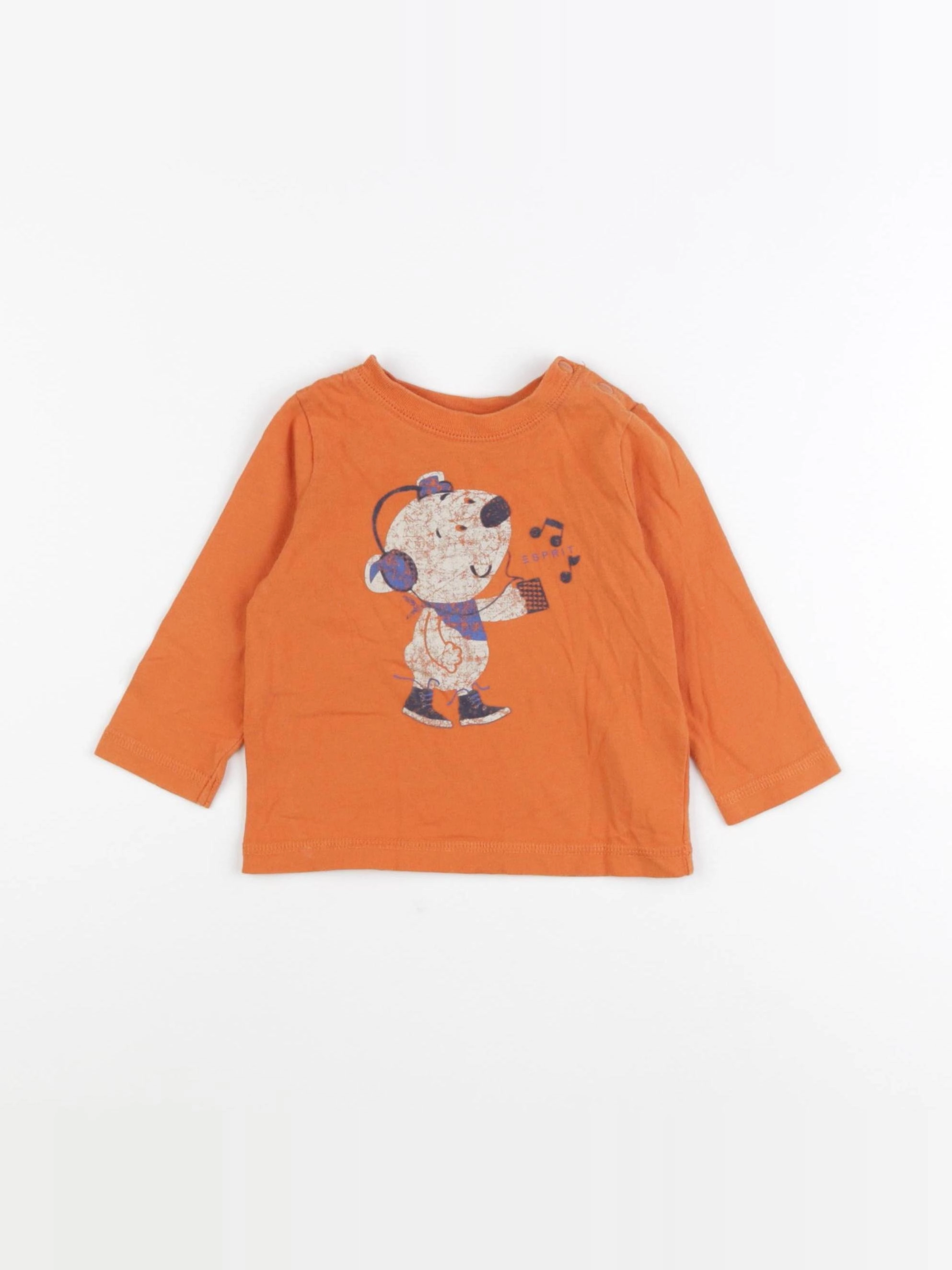 Esprit - tee-shirt orange - 6 mois