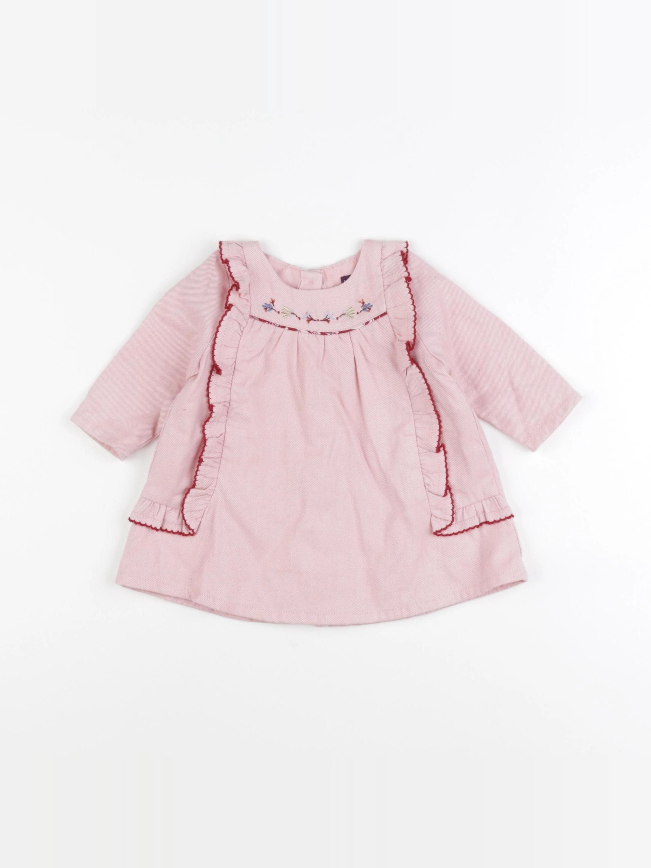Sergent Major - robe rose - 3 mois