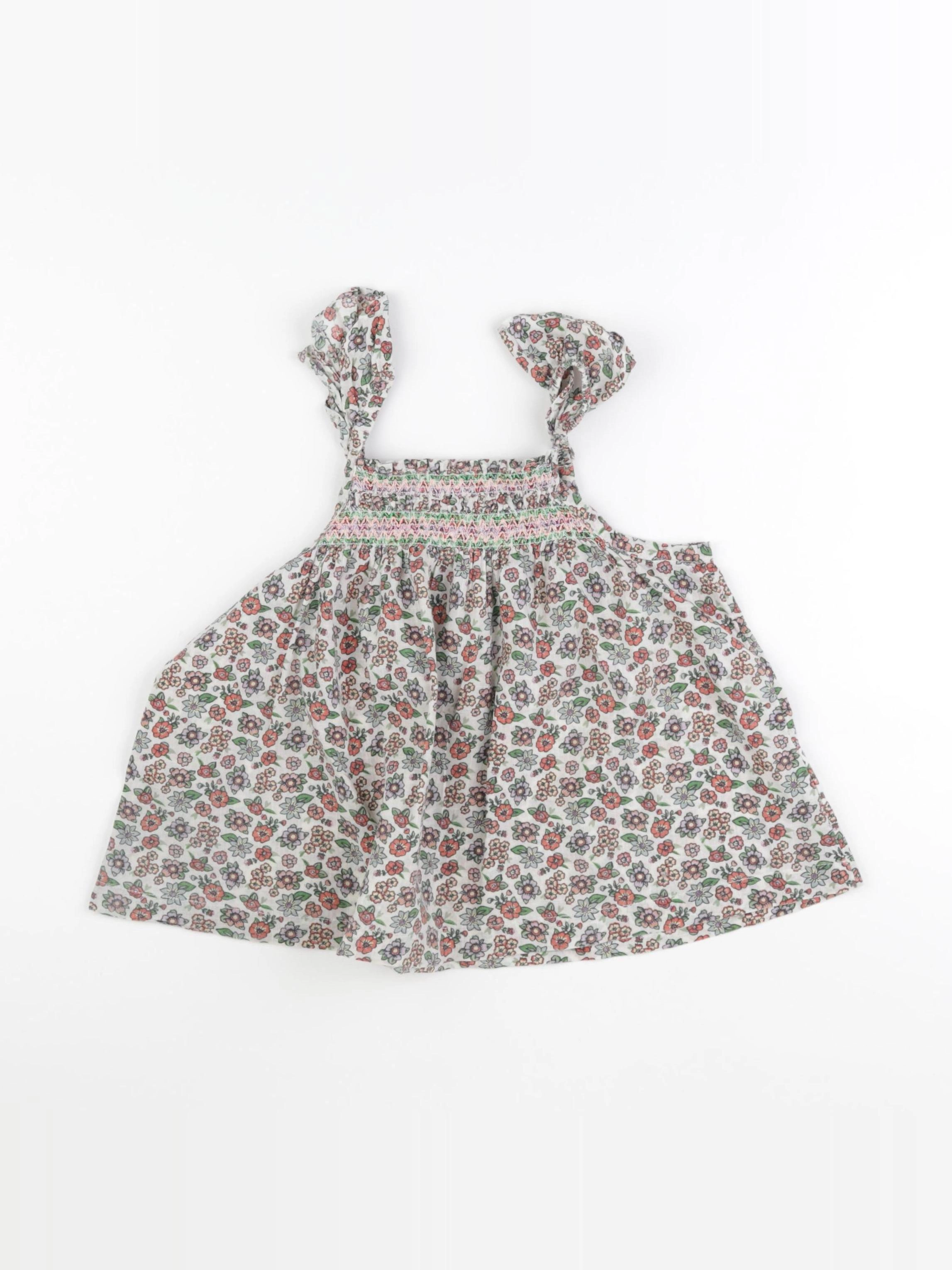 Monoprix - blouse multicolore - 5 ans