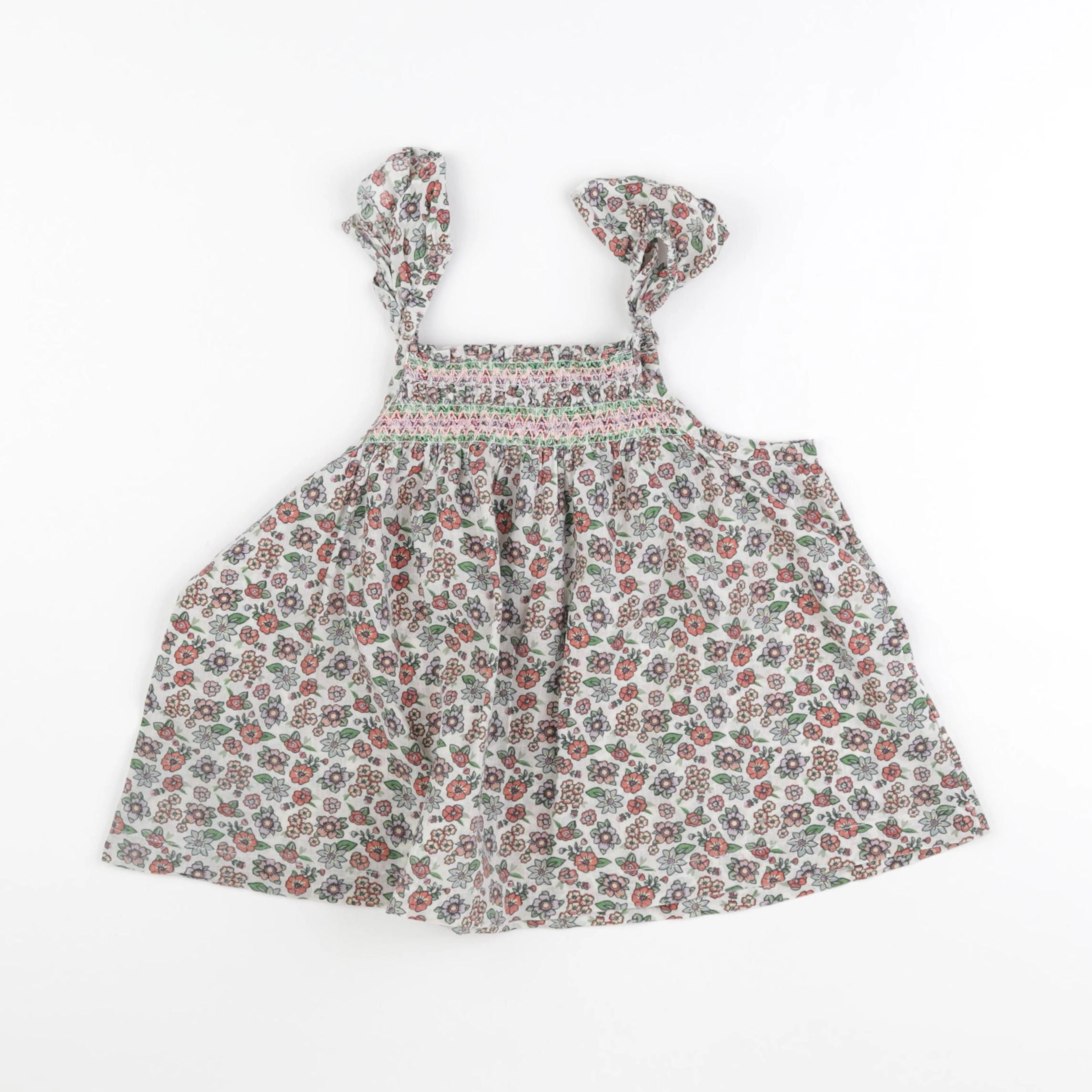 Monoprix - blouse multicolore - 5 ans