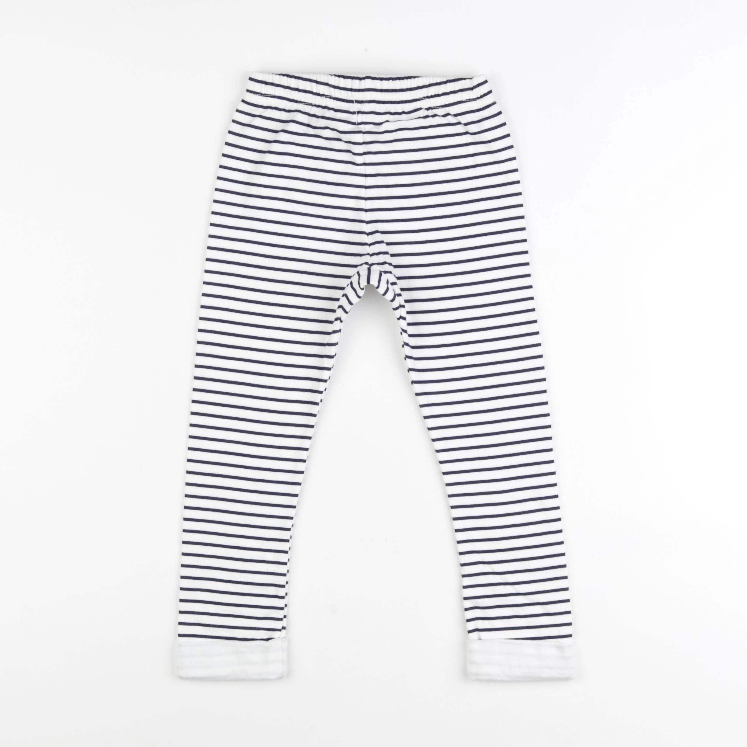 Petit Bateau - pantalon beige, bleu - 18 mois