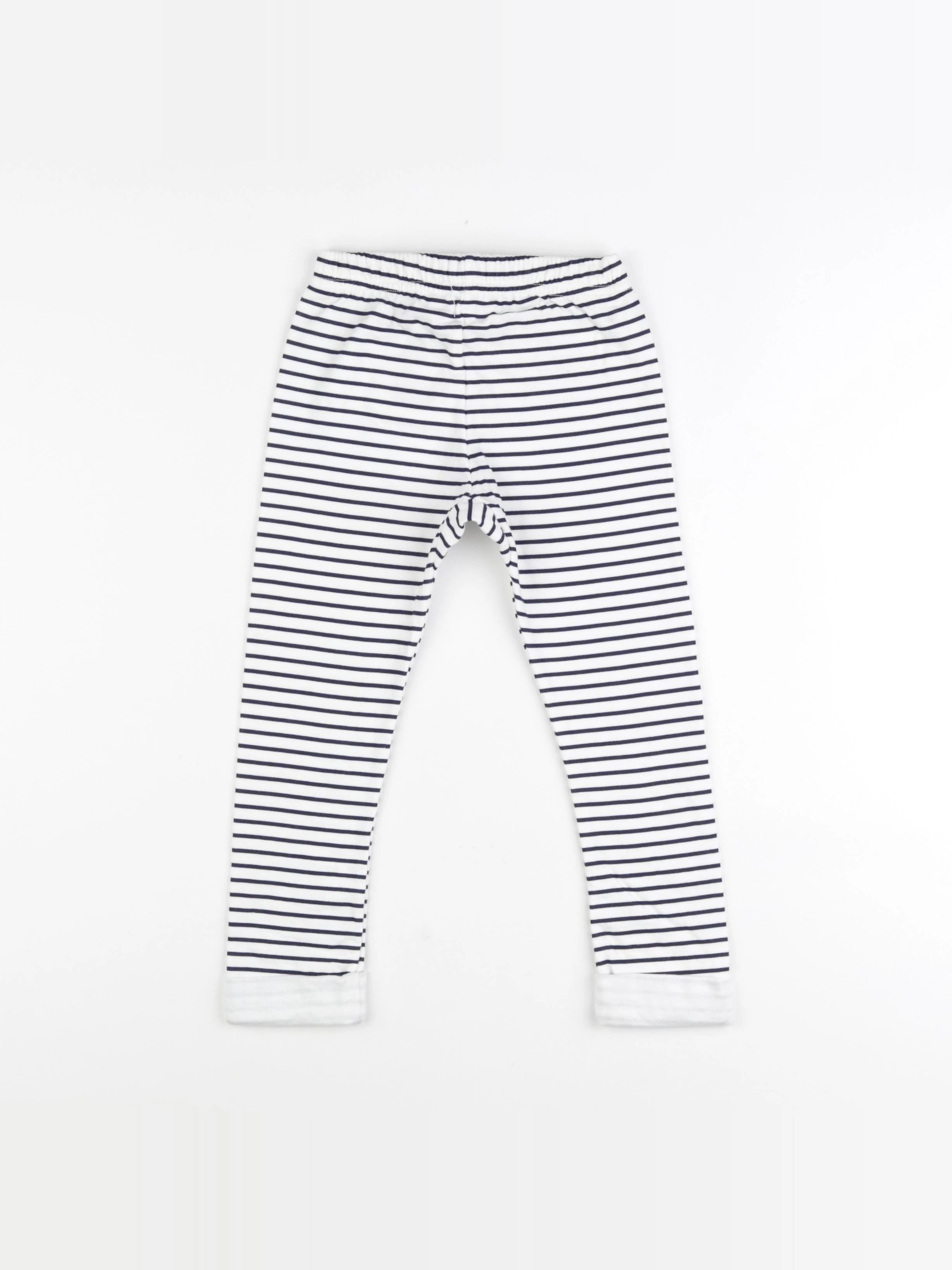 Petit Bateau - pantalon beige, bleu - 12 mois