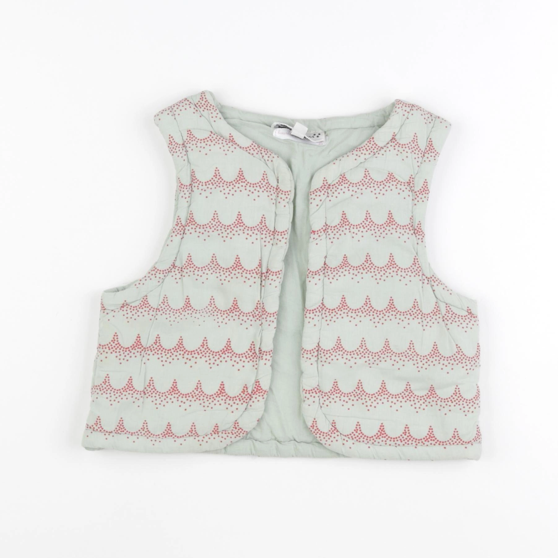 April Showers - gilet vert - 4 ans