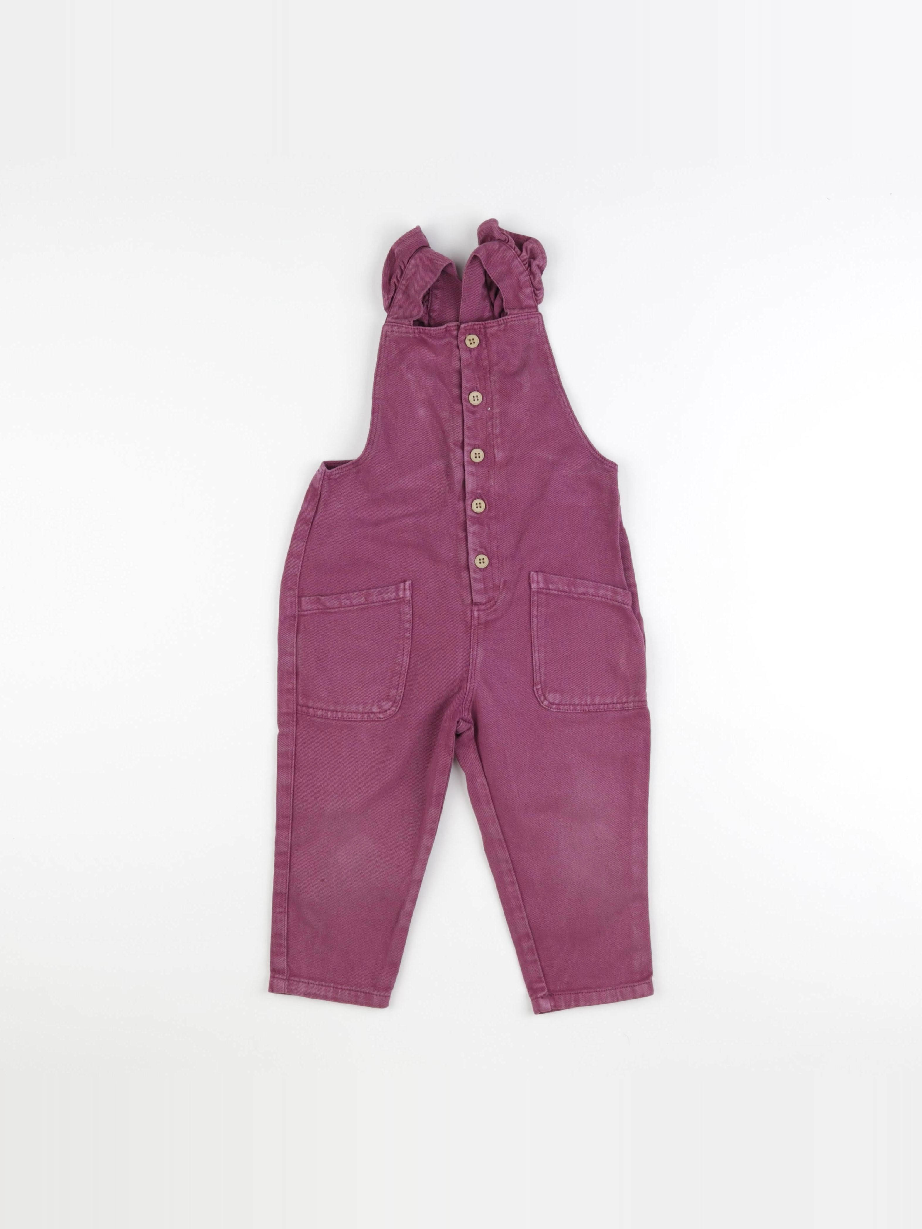 Boutchou - salopette violet - 24 mois