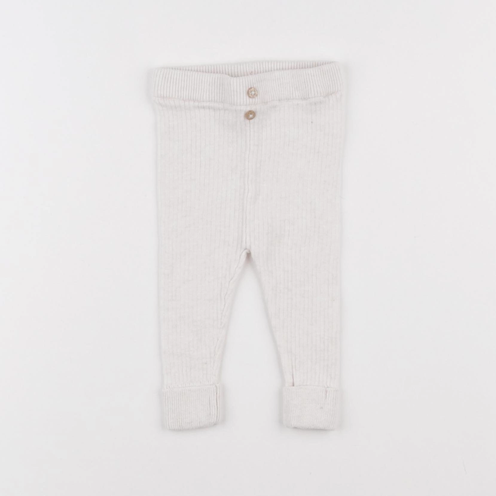 Tape à l'oeil - legging blanc - 3 mois