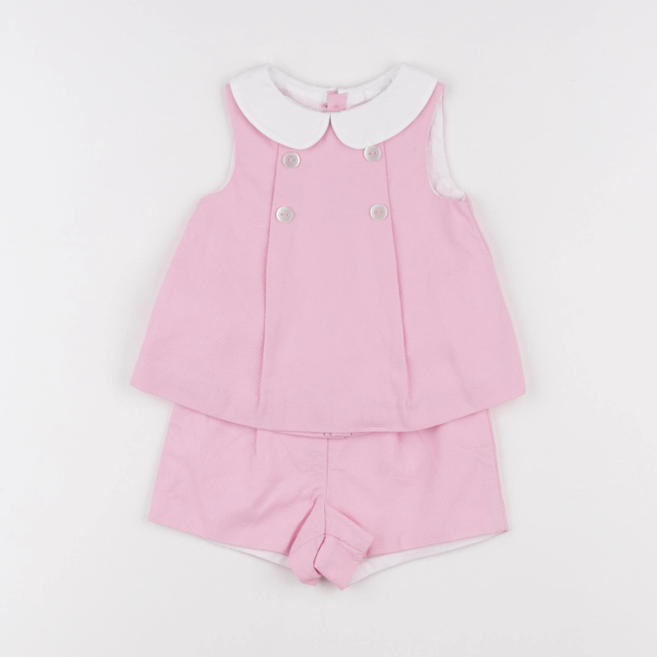 Jacadi - ensemble rose - 12 mois