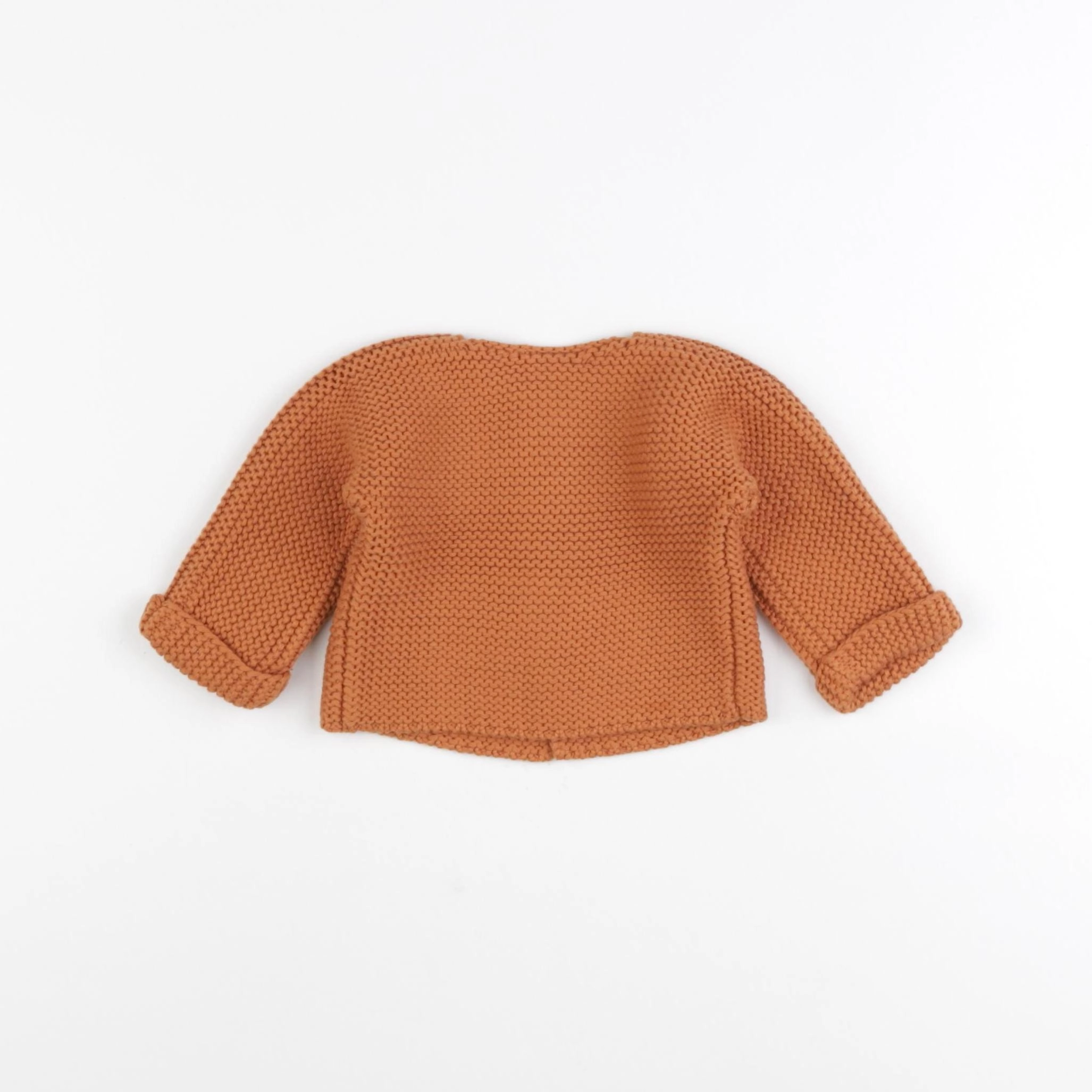 Petit Bateau - gilet marron - 3 mois
