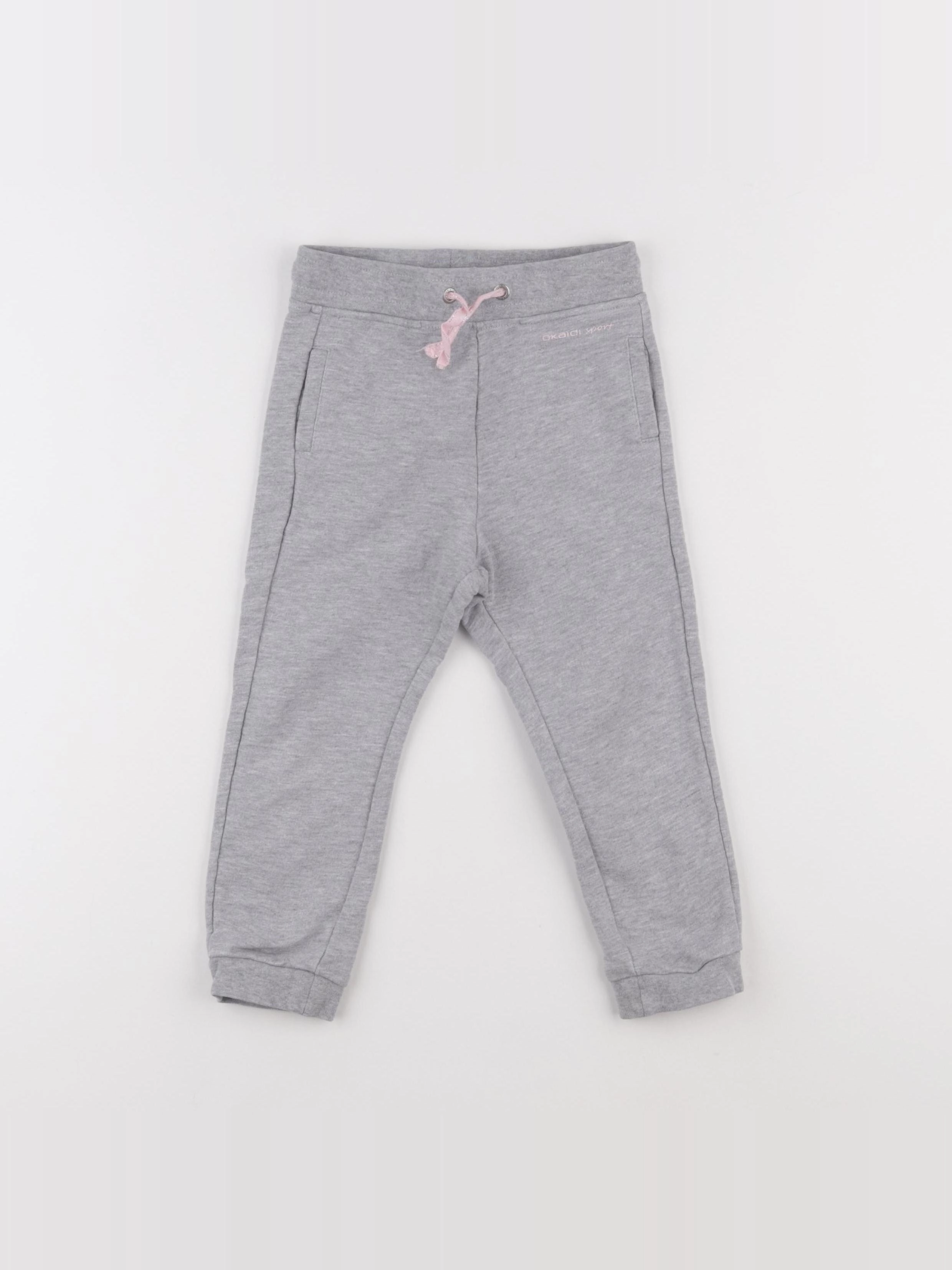 Okaidi - jogging gris - 3 ans